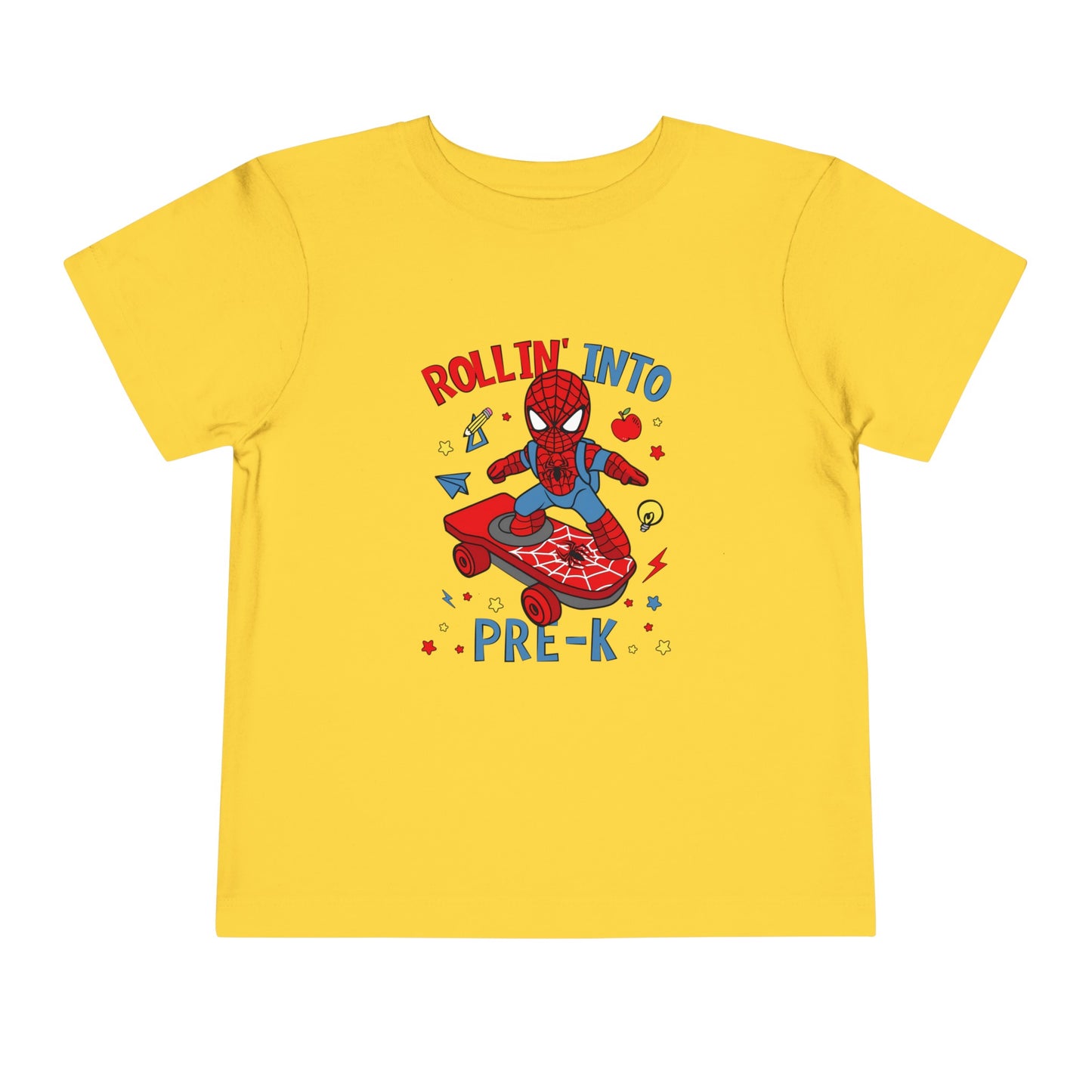 Rollin' Into Pre-K Toddler Short Sleeve Tee