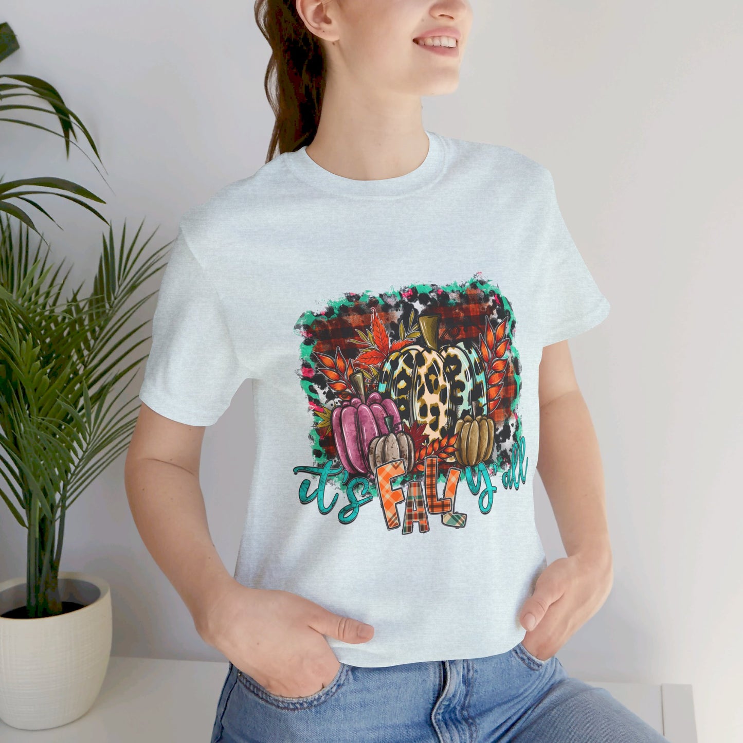 It's Fall Ya'll Jersey Short Sleeve Tee