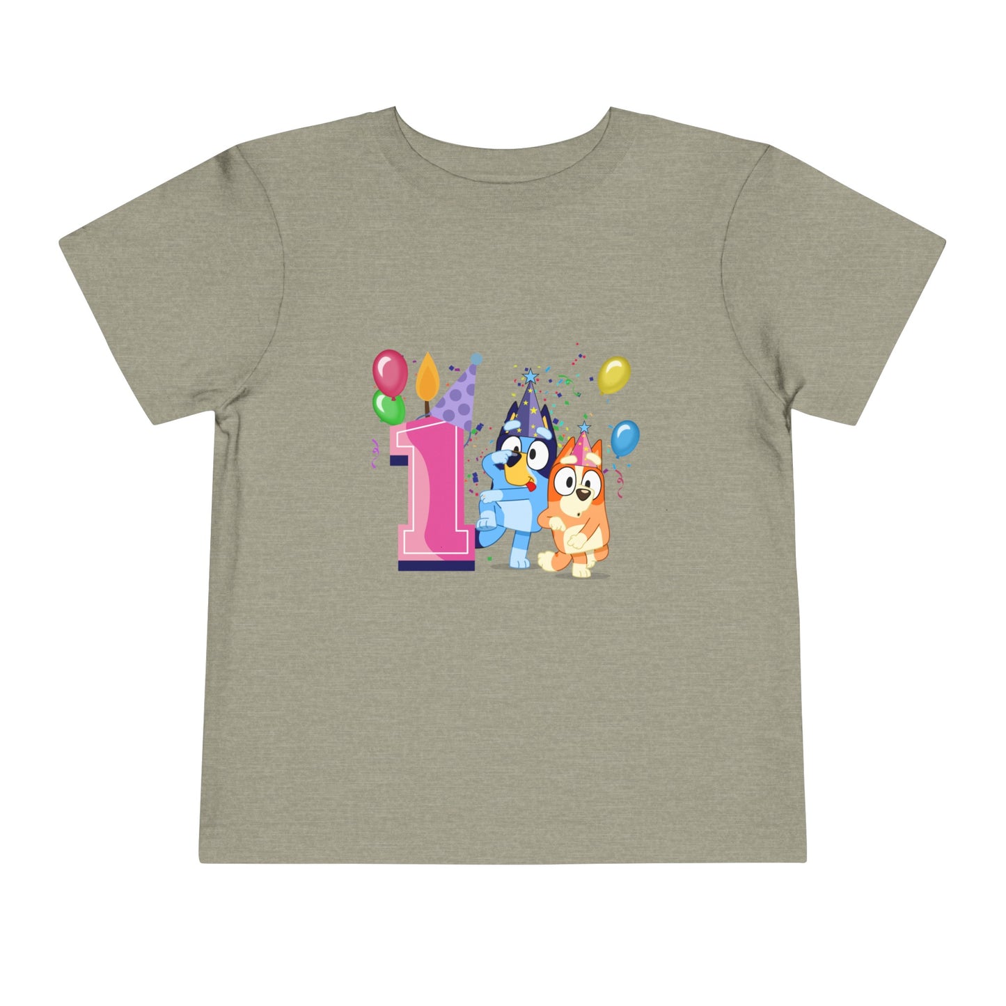 1st Birthday Toddler Short Sleeve Tee