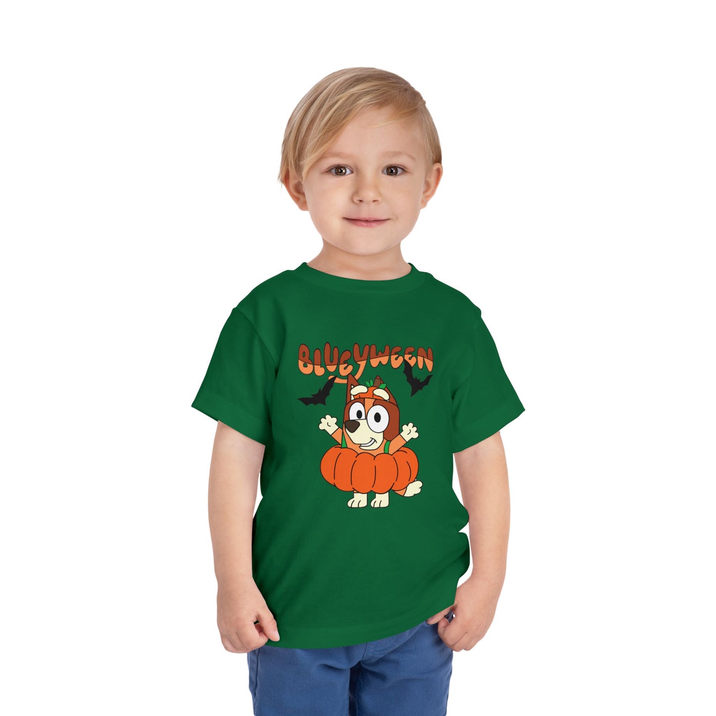 Bingo Blueyween Toddler Short Sleeve Tee