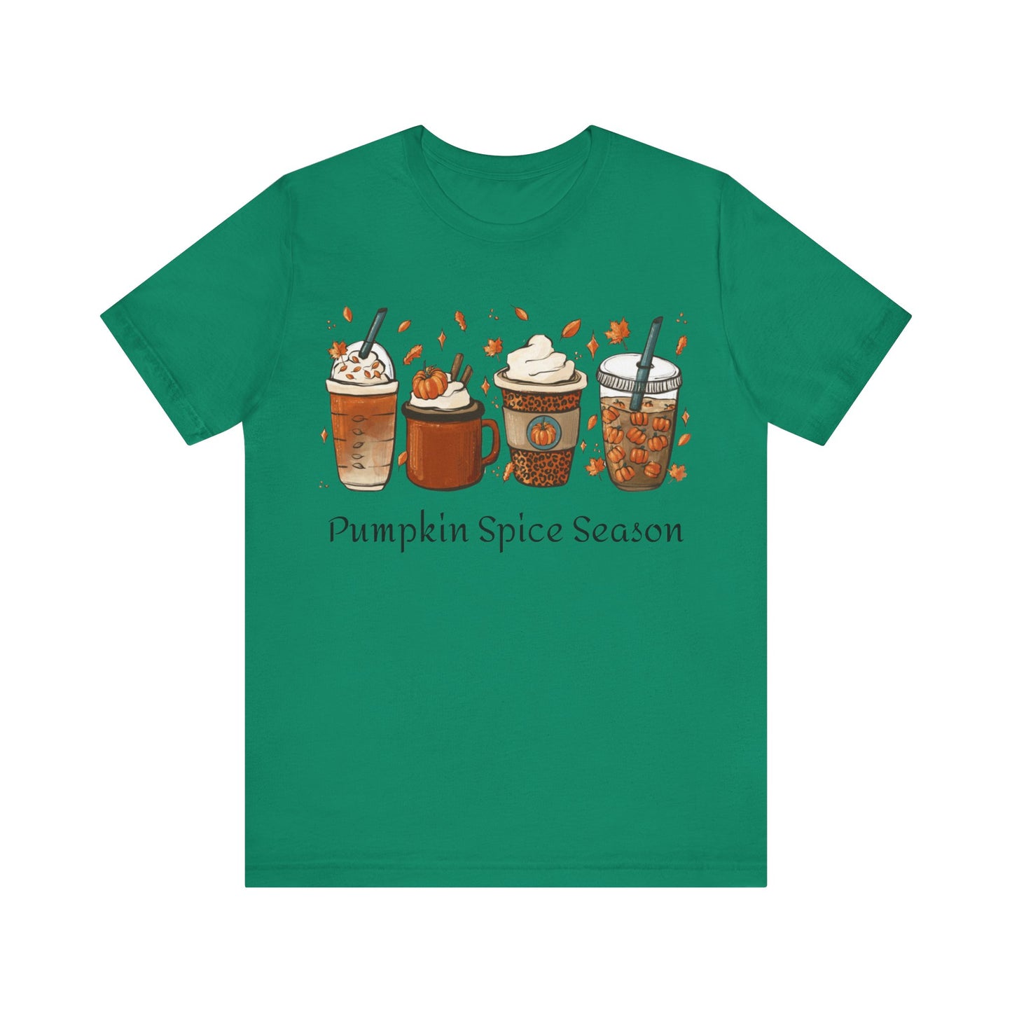 Pumpkin Spice Season Jersey Short Sleeve Tee