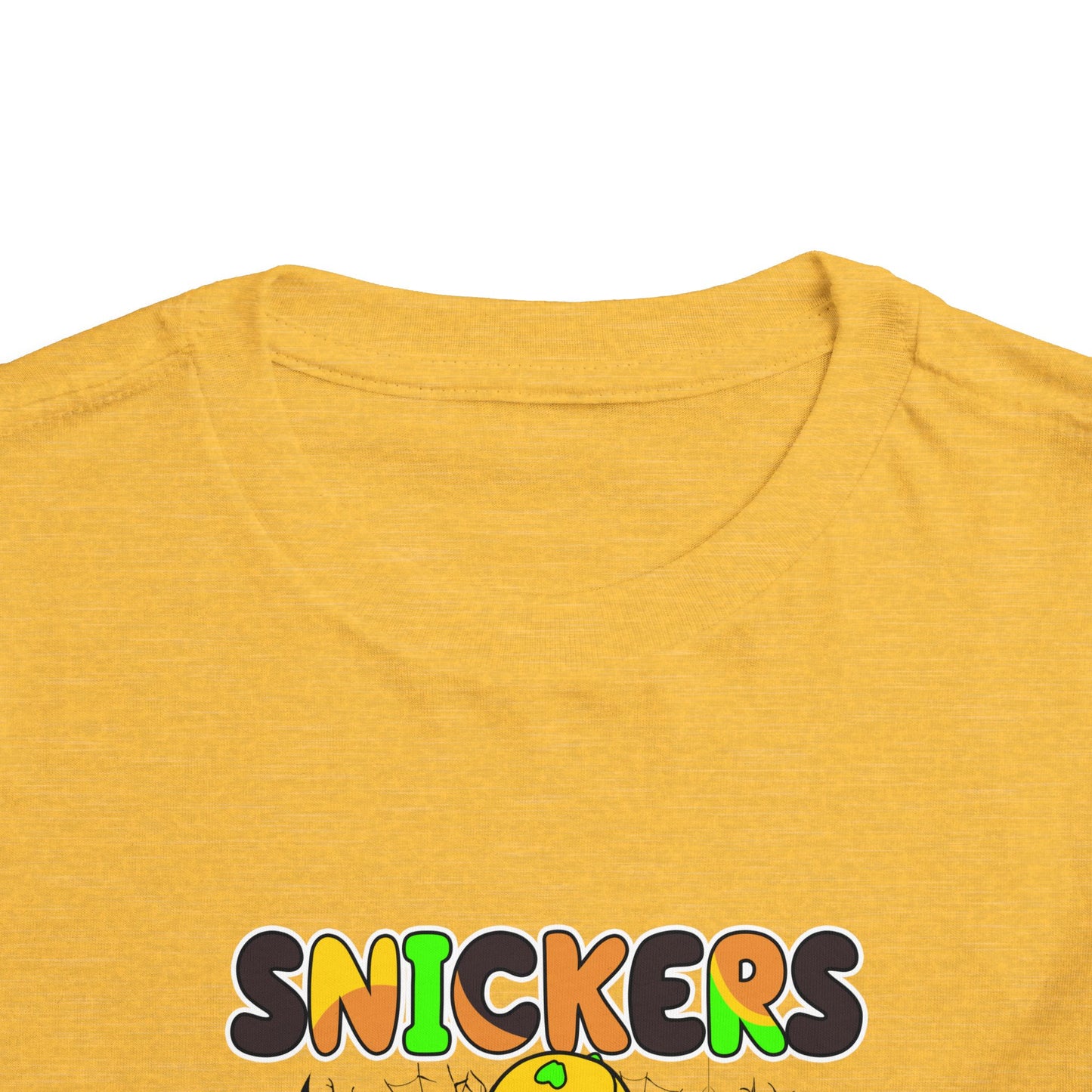 Snickers Ghost Toddler Short Sleeve Tee