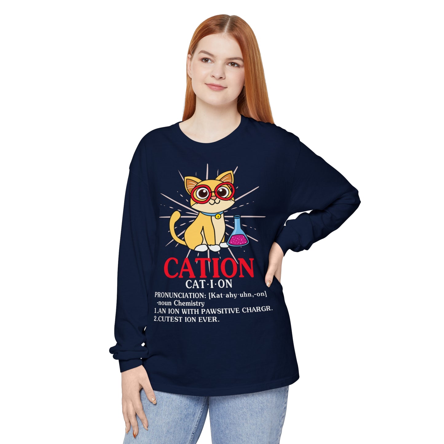 Cat-Ion Long Sleeve T-Shirt