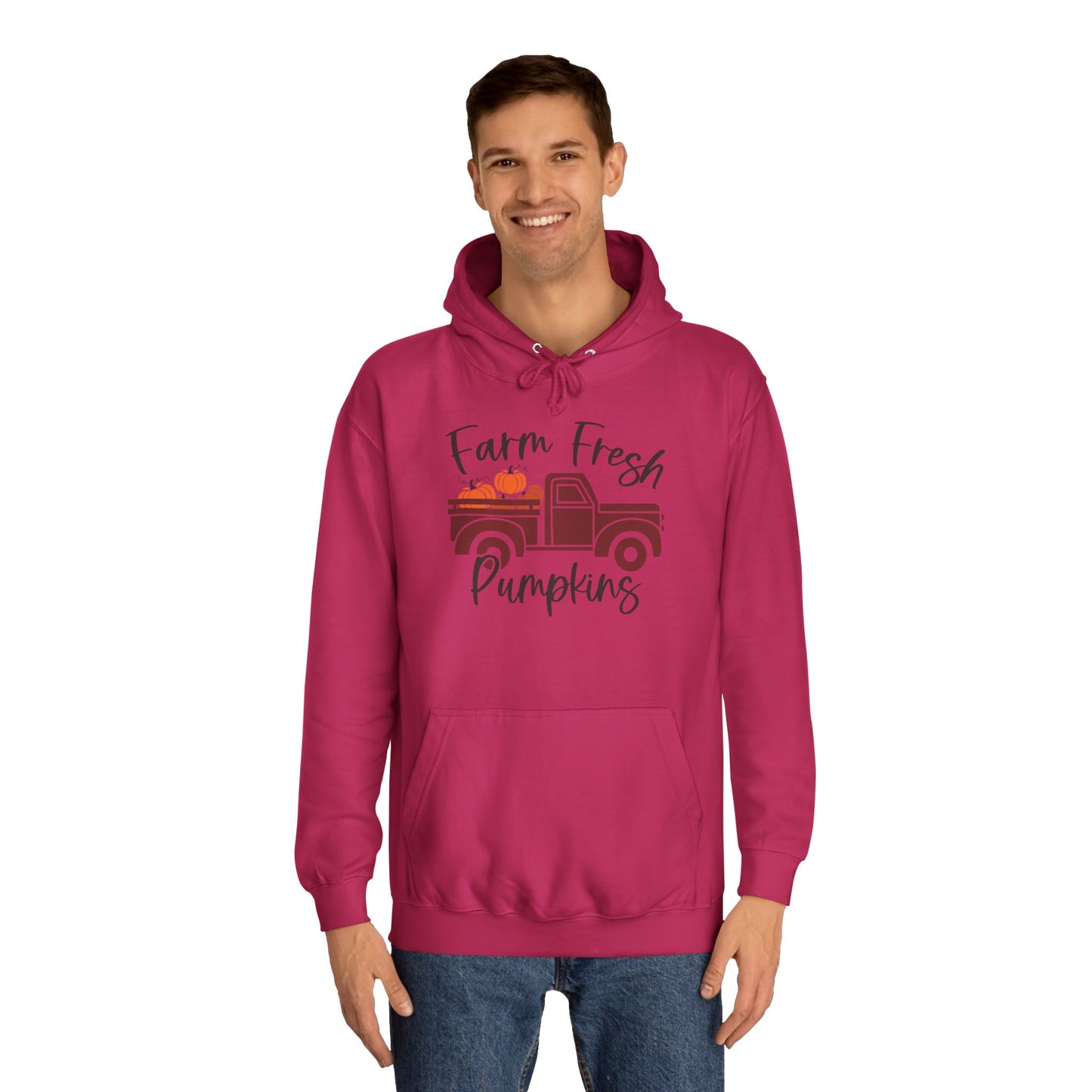 Farm Fresh Pumpkins College Hoodie