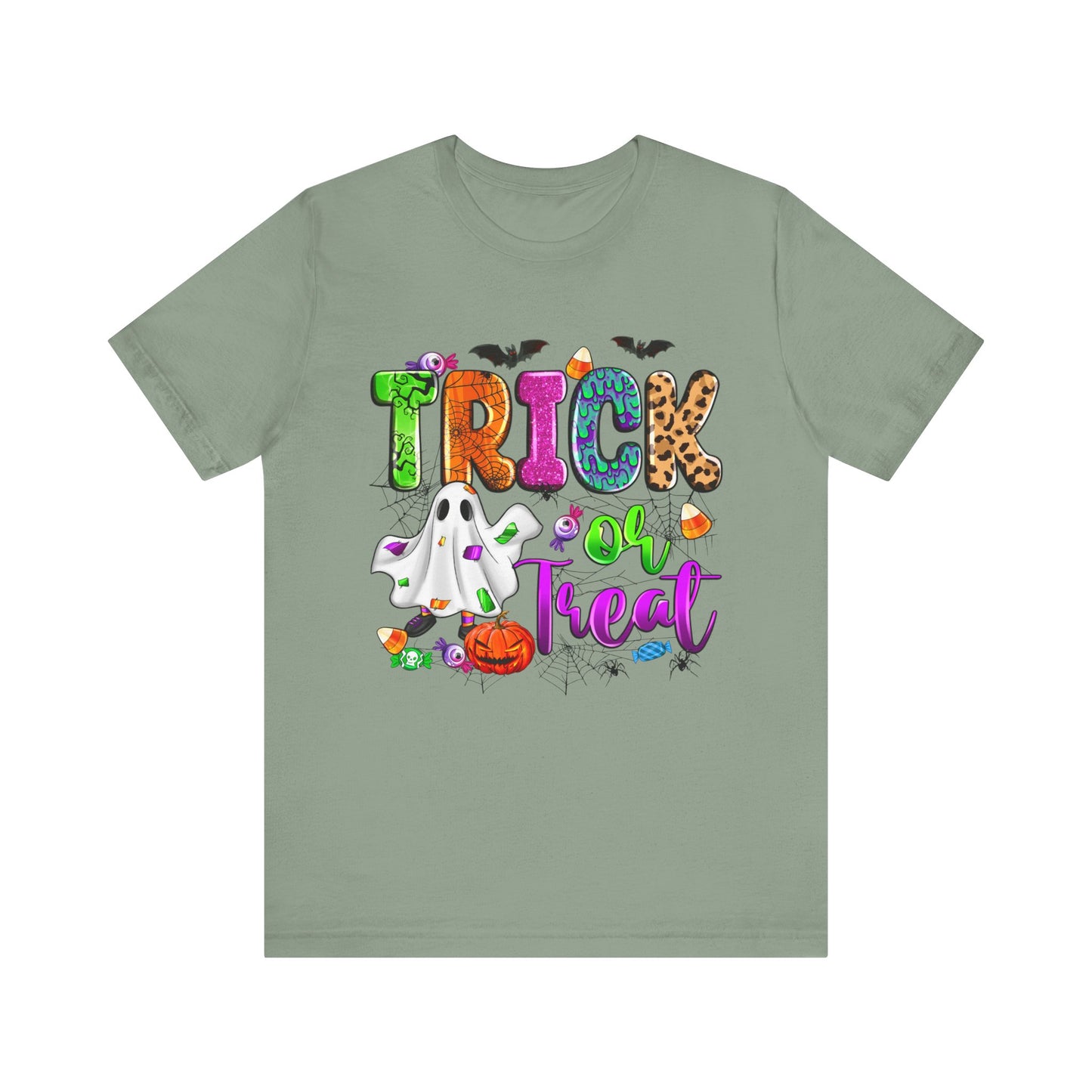 Trick or treat Jersey Short Sleeve Tee