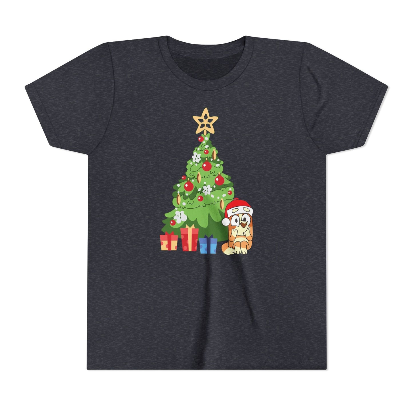 Christmas Tree Bingo Youth Short Sleeve Tee