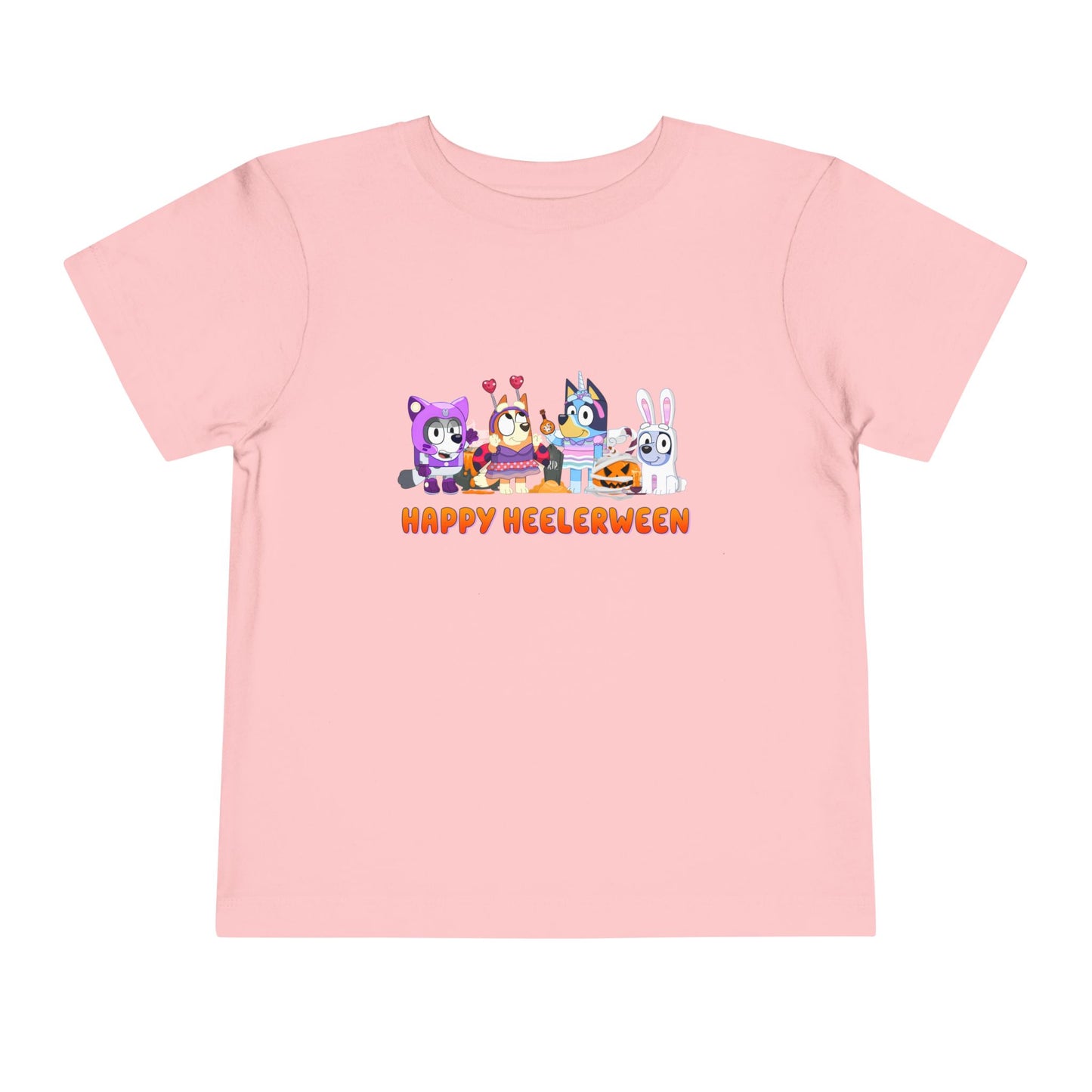 Happy Heelerween Toddler Short Sleeve Tee
