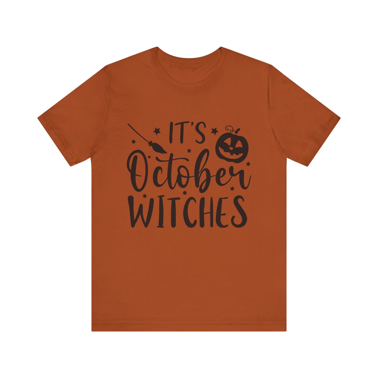 It's October Witches Jersey Short Sleeve Tee