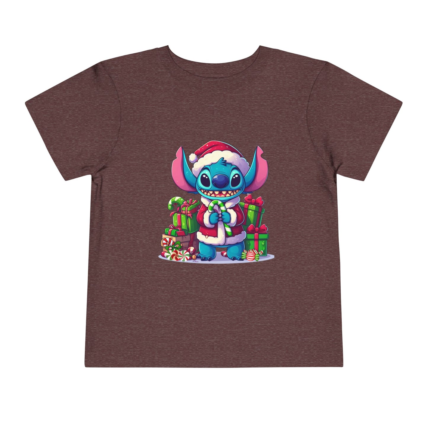 Christmas-Stitch Toddler Short Sleeve Tee