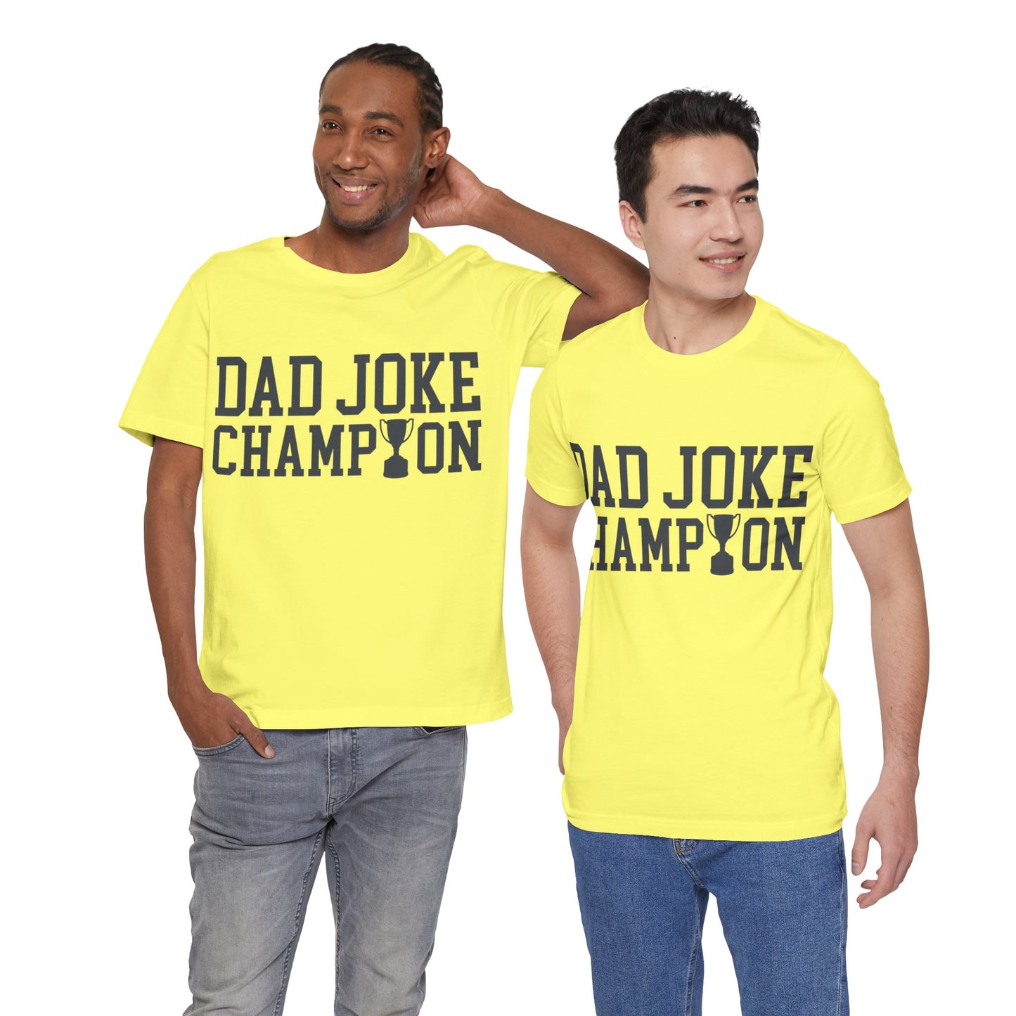 Dad Joke Champion Jersey Short Sleeve Tee