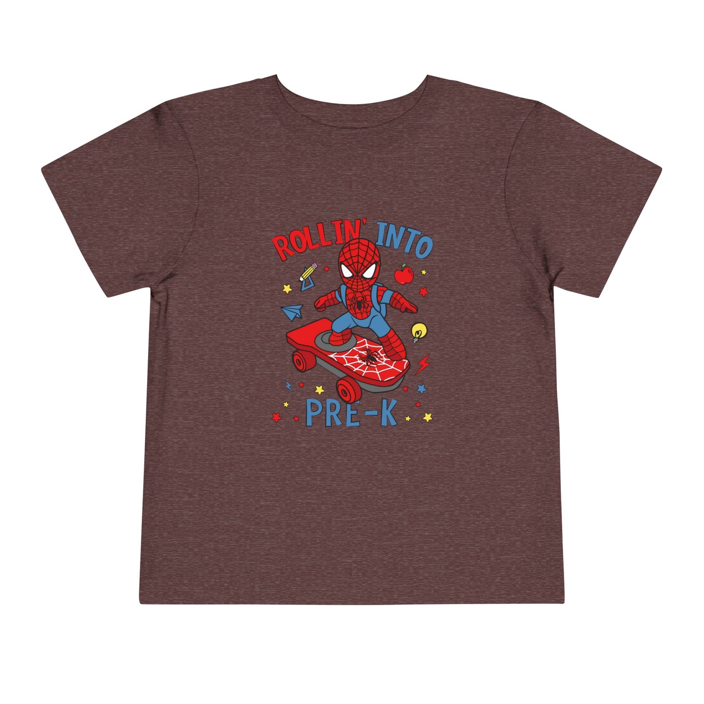 Rollin' Into Pre-K Toddler Short Sleeve Tee