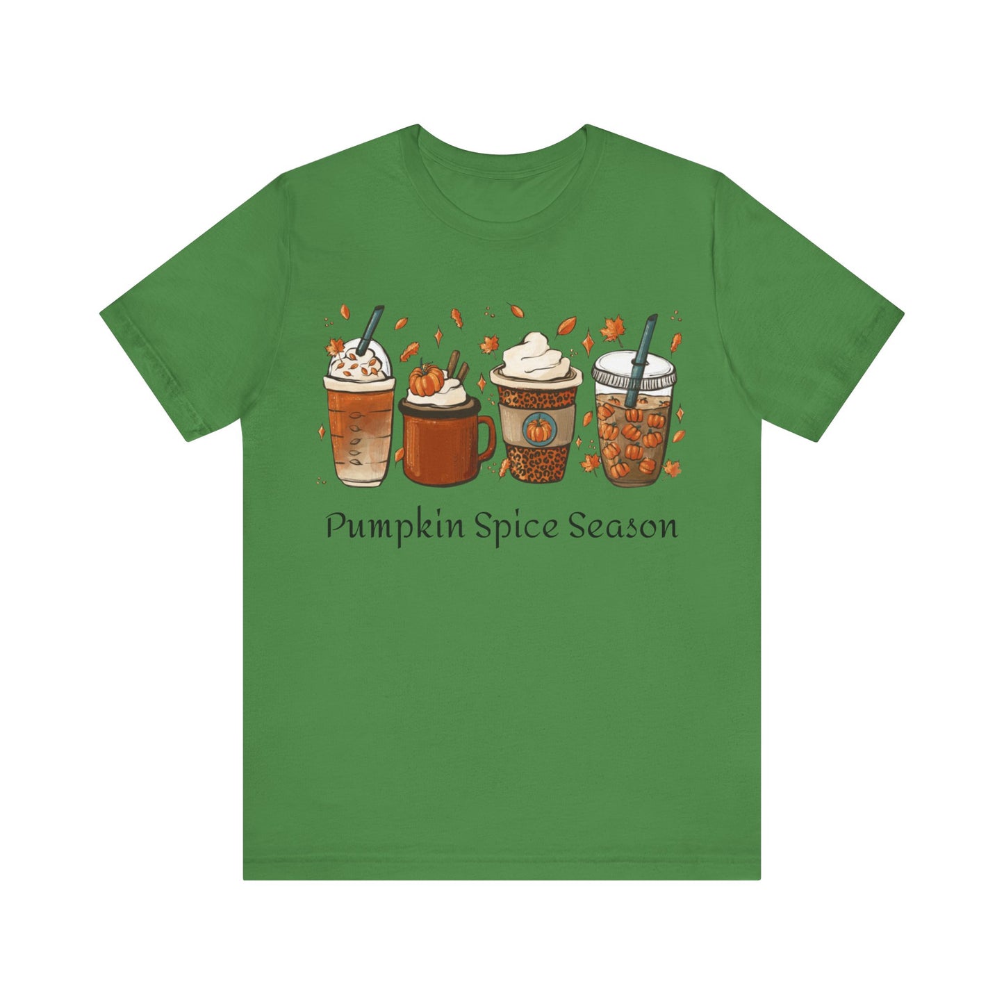 Pumpkin Spice Season Jersey Short Sleeve Tee