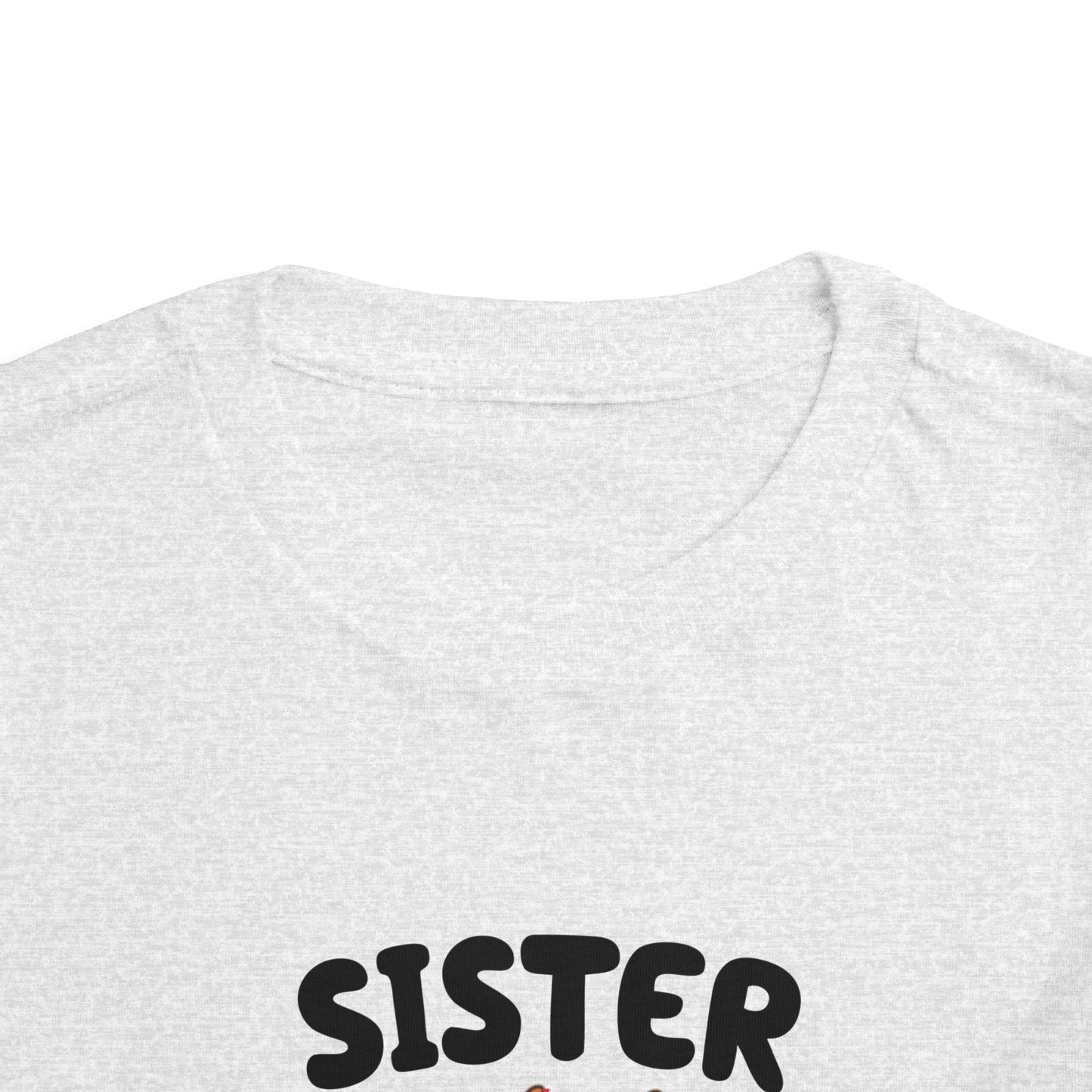 Sister Birthday Toddler Short Sleeve Tee