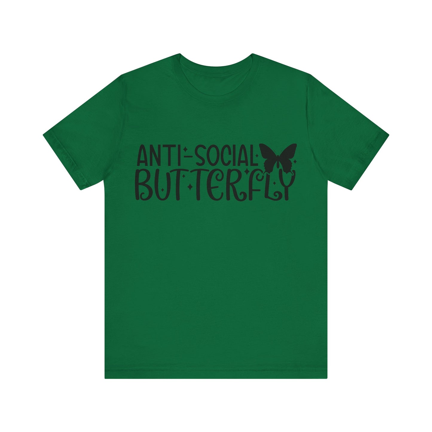 Anti-Social Butterfly Short Sleeve Tee