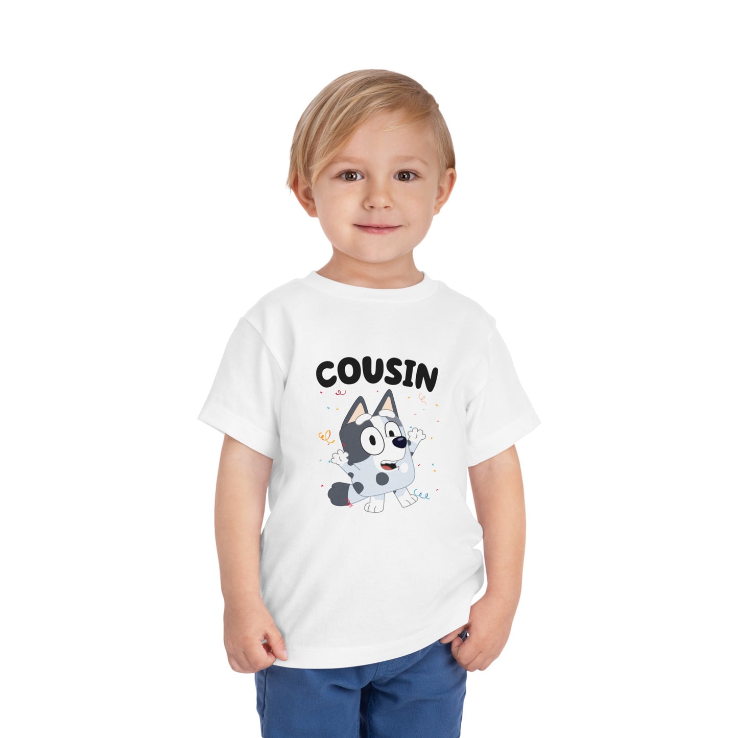 Cousin Birthday Toddler Short Sleeve Tee