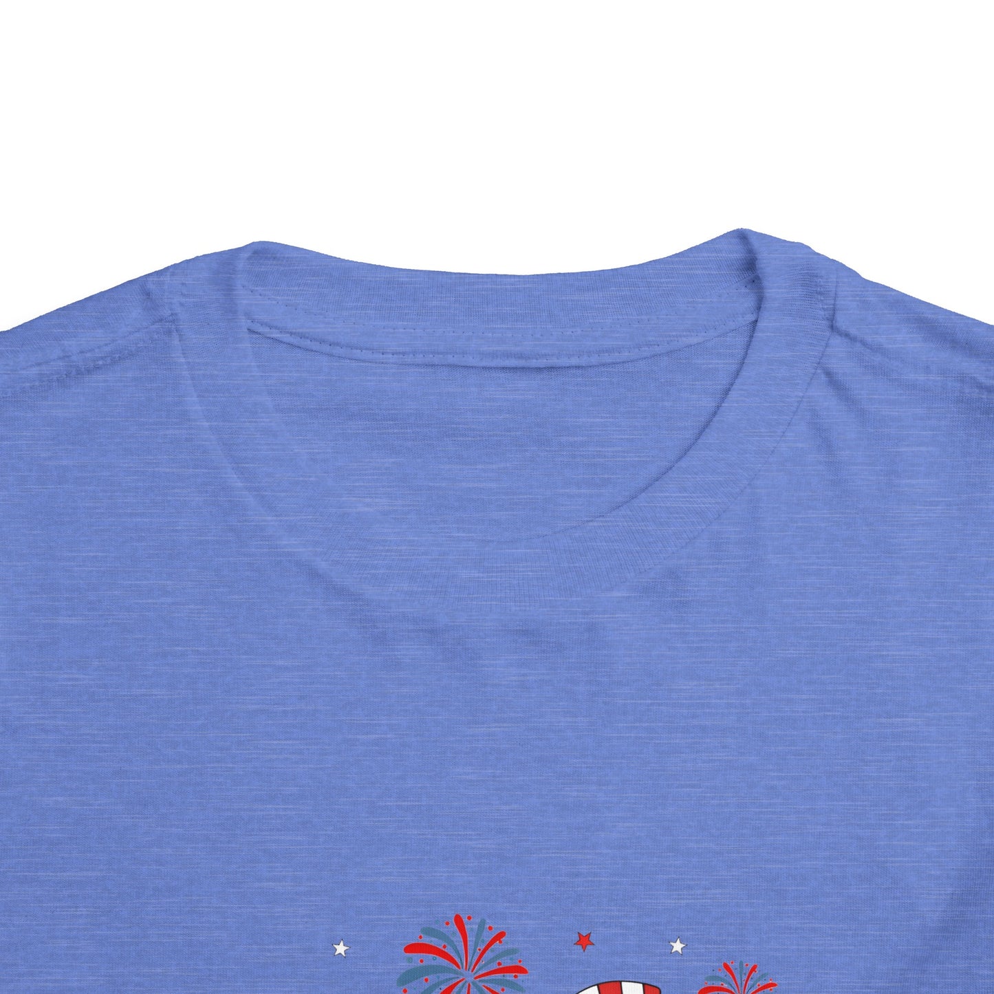 Happy 4th of July Toddler Short Sleeve Tee