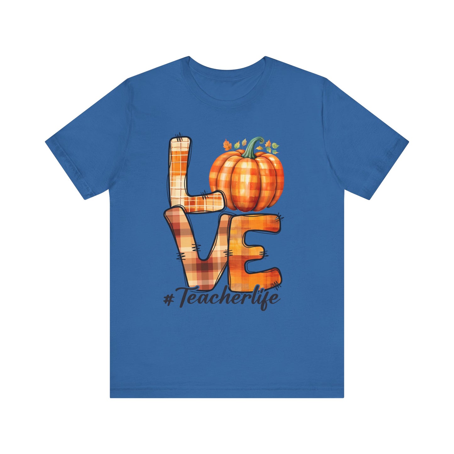 LOVE Teacher Life Jersey Short Sleeve Tee