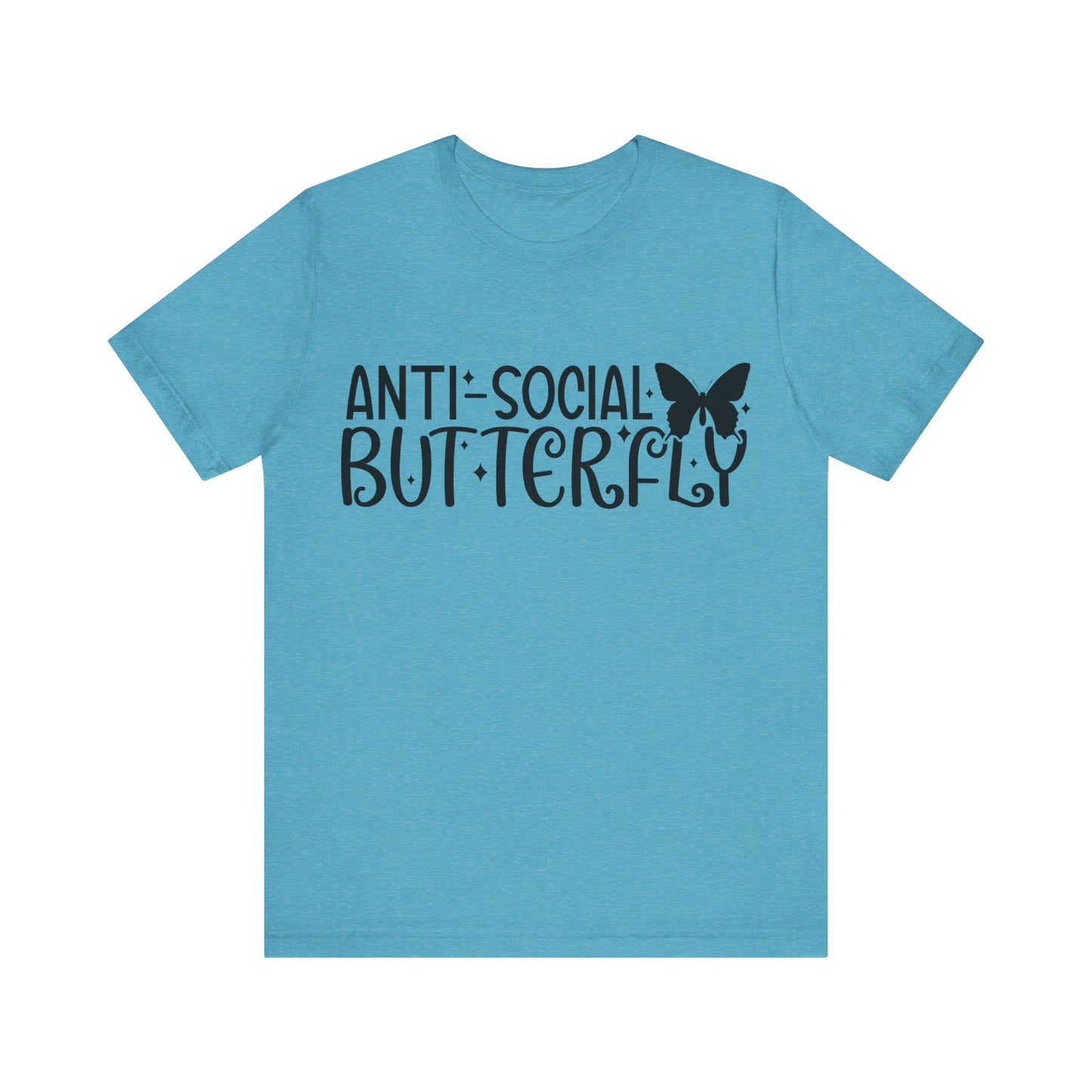 Anti-Social Butterfly Short Sleeve Tee