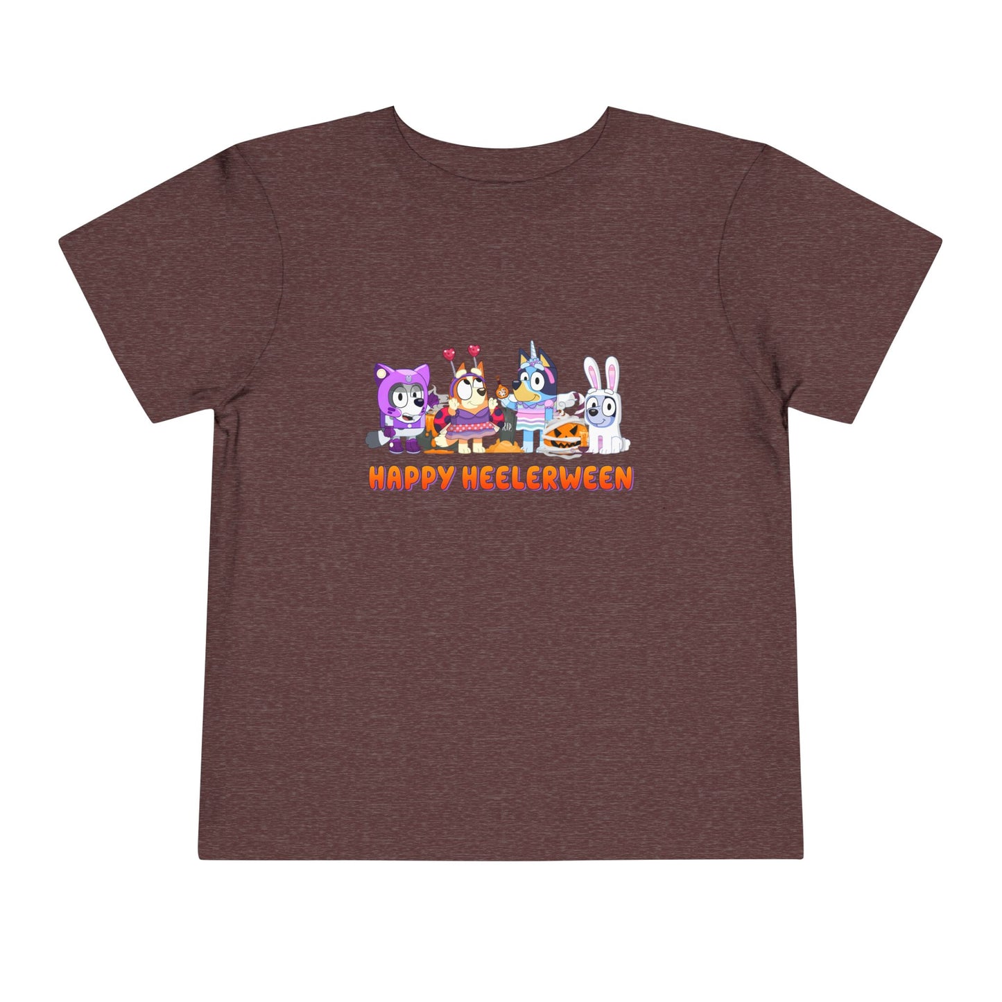 Happy Heelerween Toddler Short Sleeve Tee