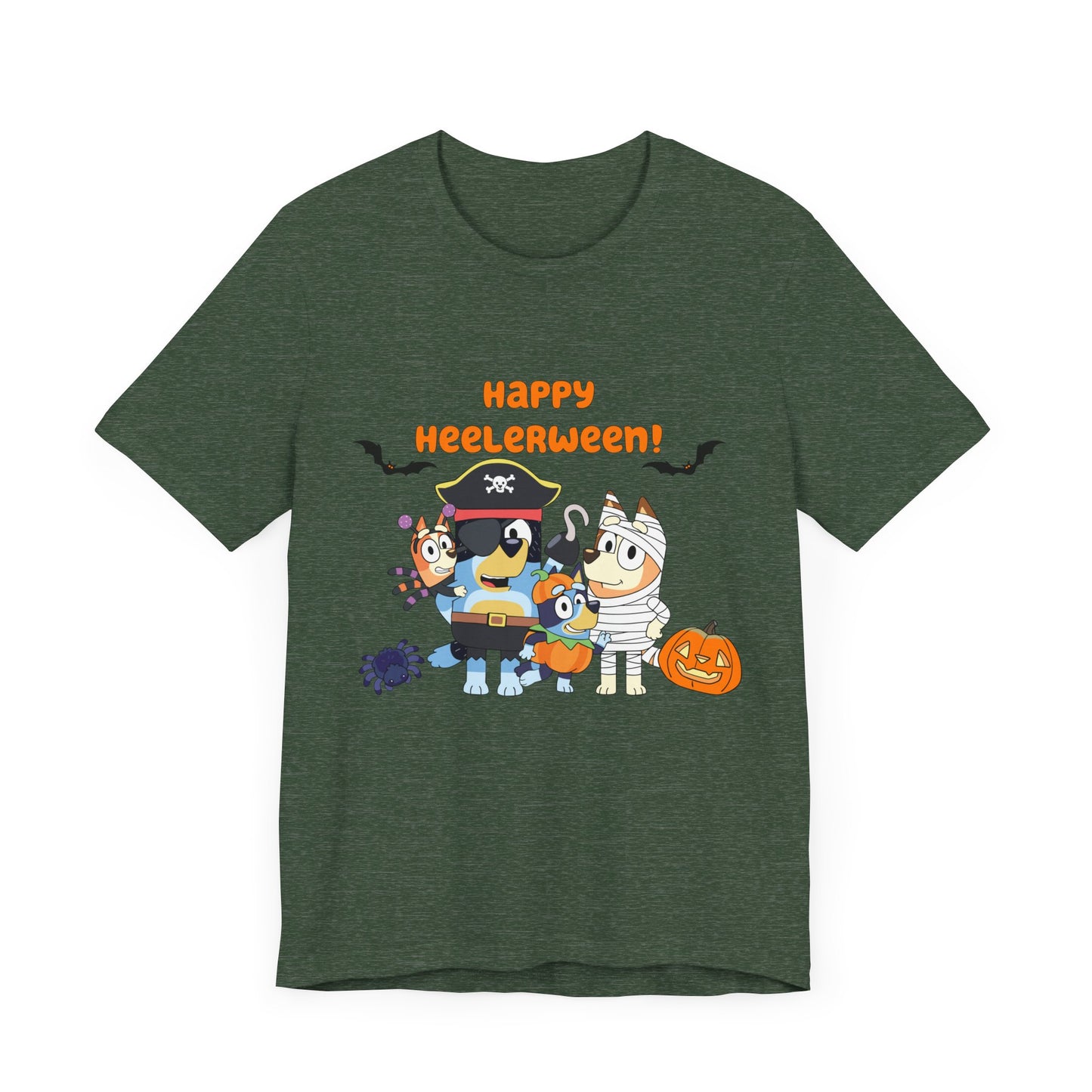 Happy Heelerween Jersey Short Sleeve Tee