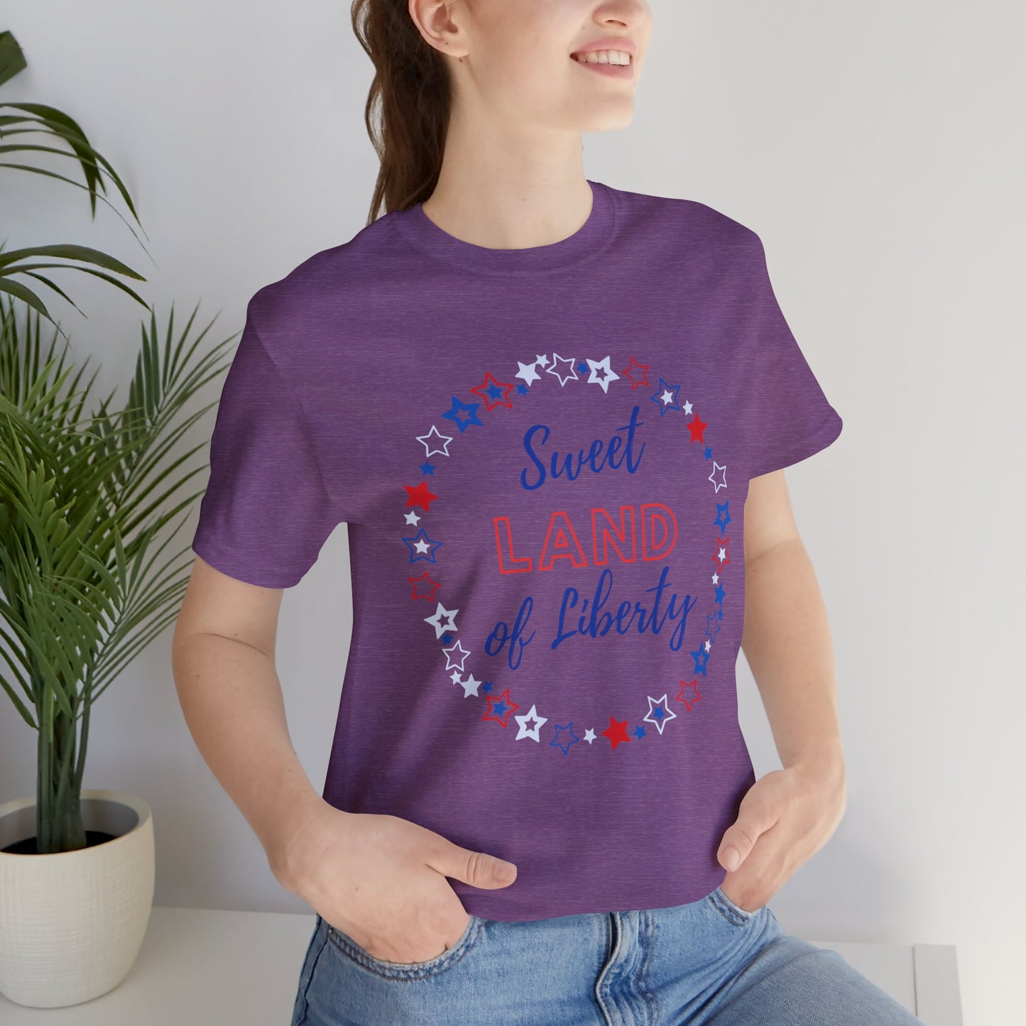 Sweet Land of Liberty Jersey Short Sleeve Tee