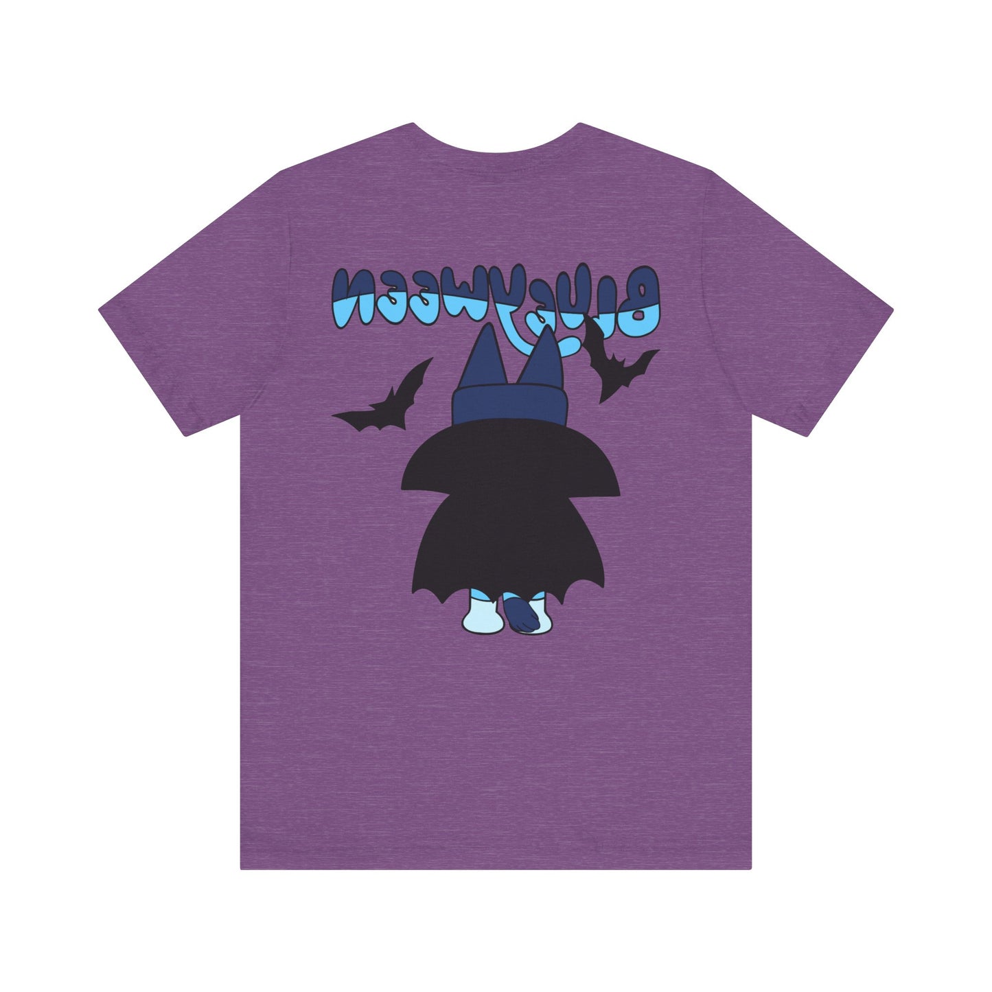 Blueyween "Blue Vampire" (front and back) Jersey Short Sleeve Tee