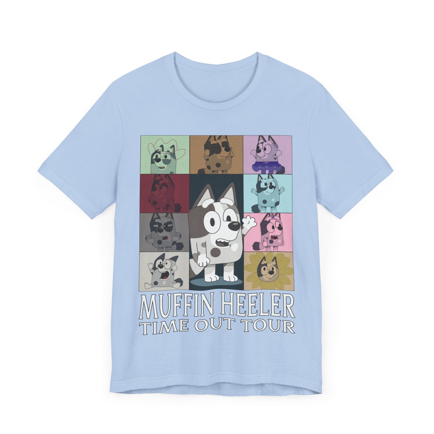Muffin Heeler Time Out Tour Jersey Short Sleeve Tee