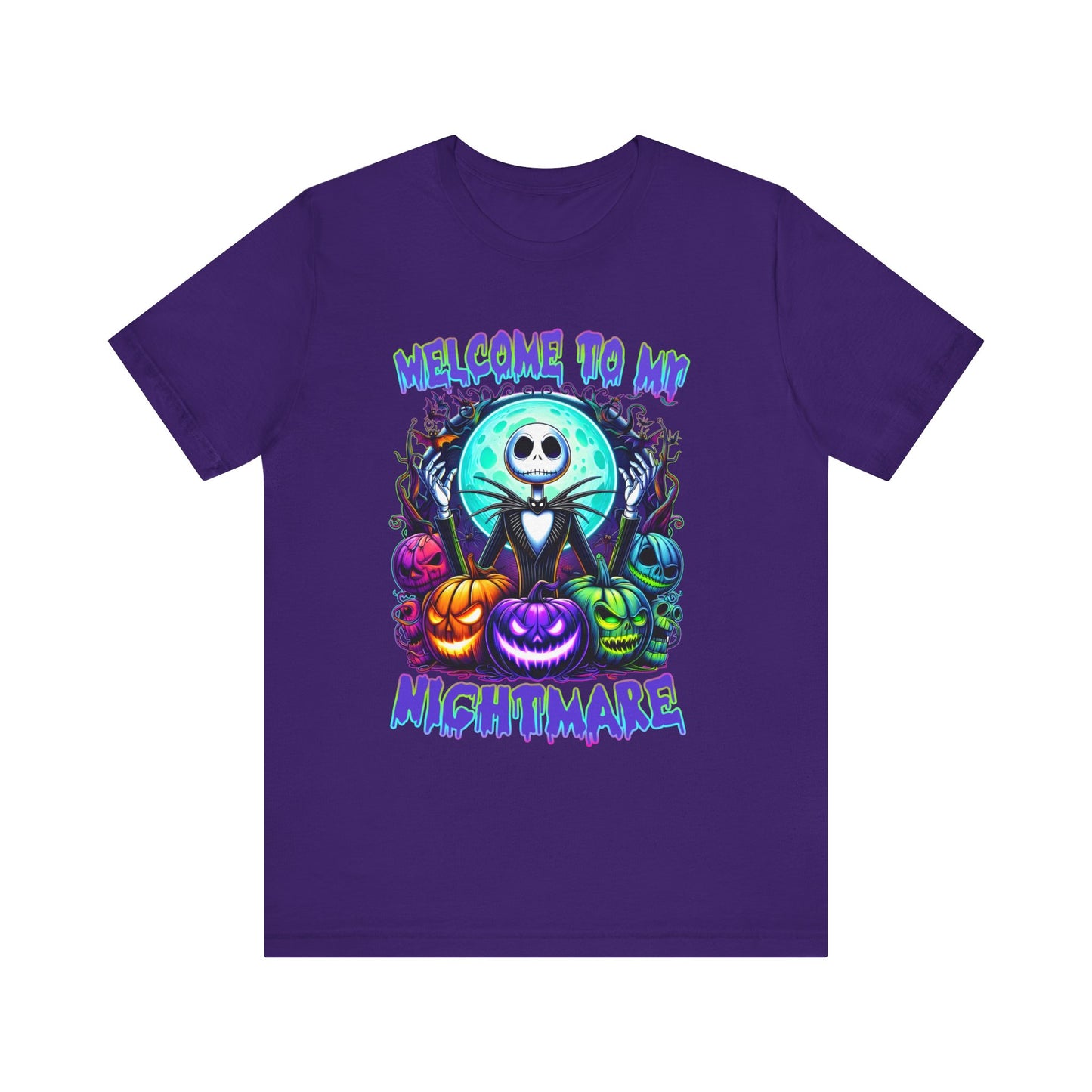 Welcome to my Nightmare Jersey Short Sleeve Tee