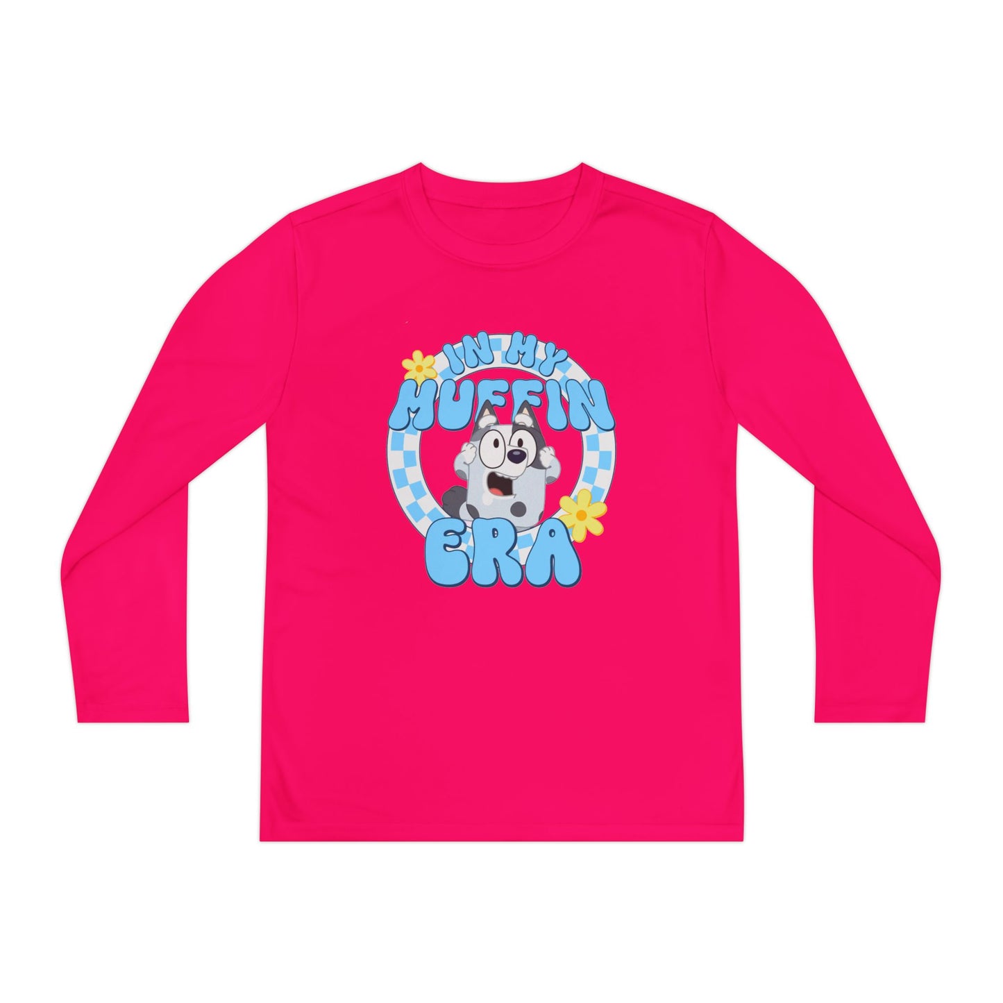 In my muffin era Youth Long Sleeve Competitor Tee