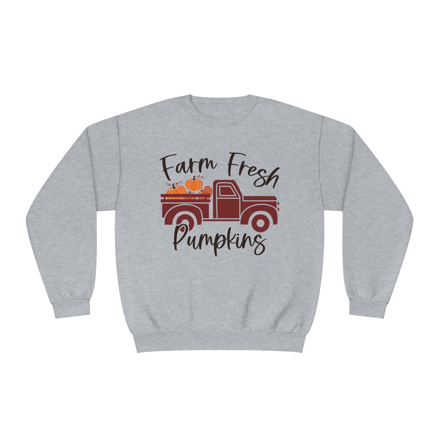 Farm Fresh Pumpkins Crewneck Sweatshirt