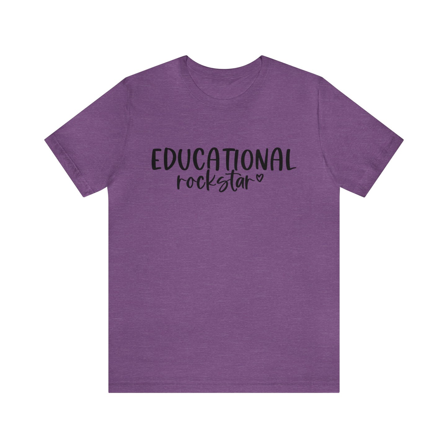 Educational rockstar Short sleeve Tshirt