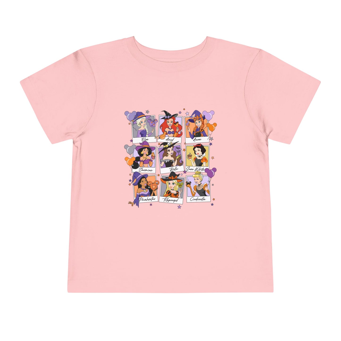 Disney Princess Halloween Toddler Short Sleeve Tee