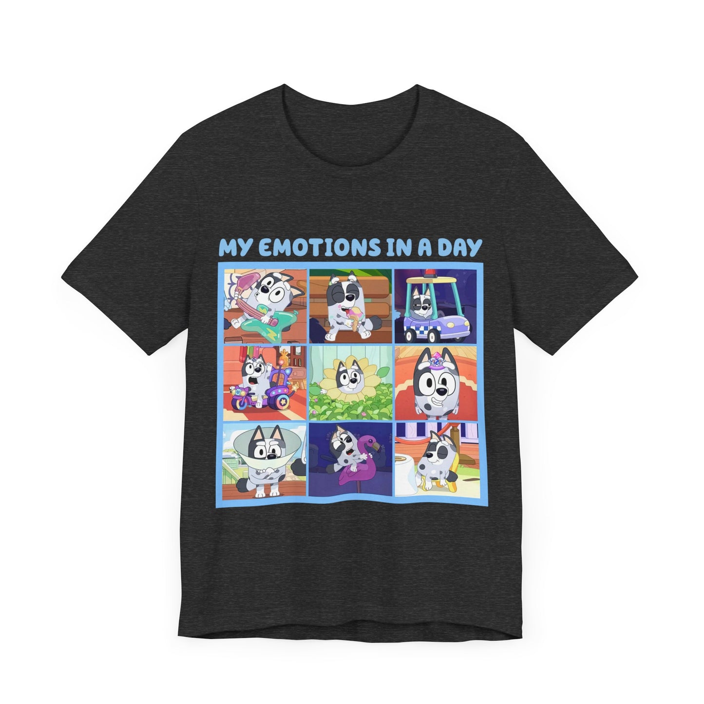 My Emotions in a Day Short Sleeve Tee