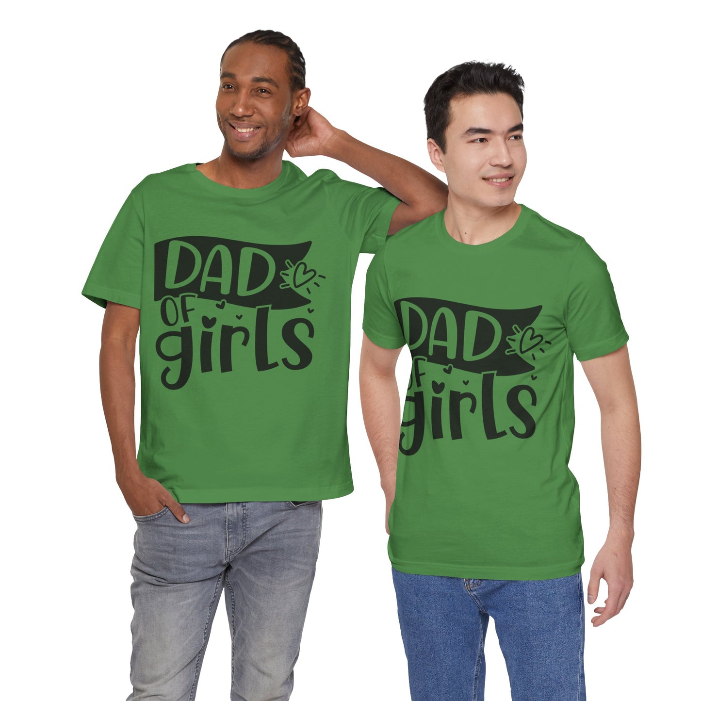 Dad of Girls Jersey Short Sleeve Tee