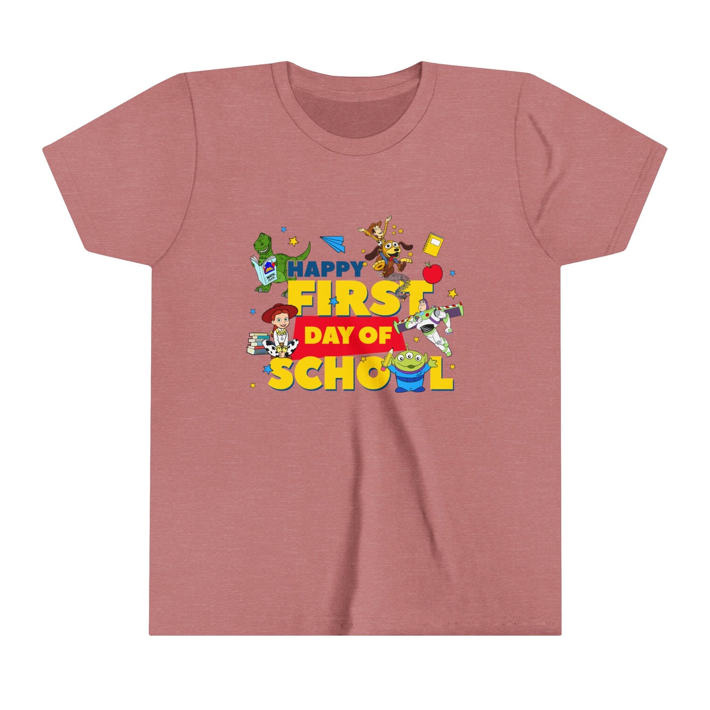 First Day of School Youth Short Sleeve Tee