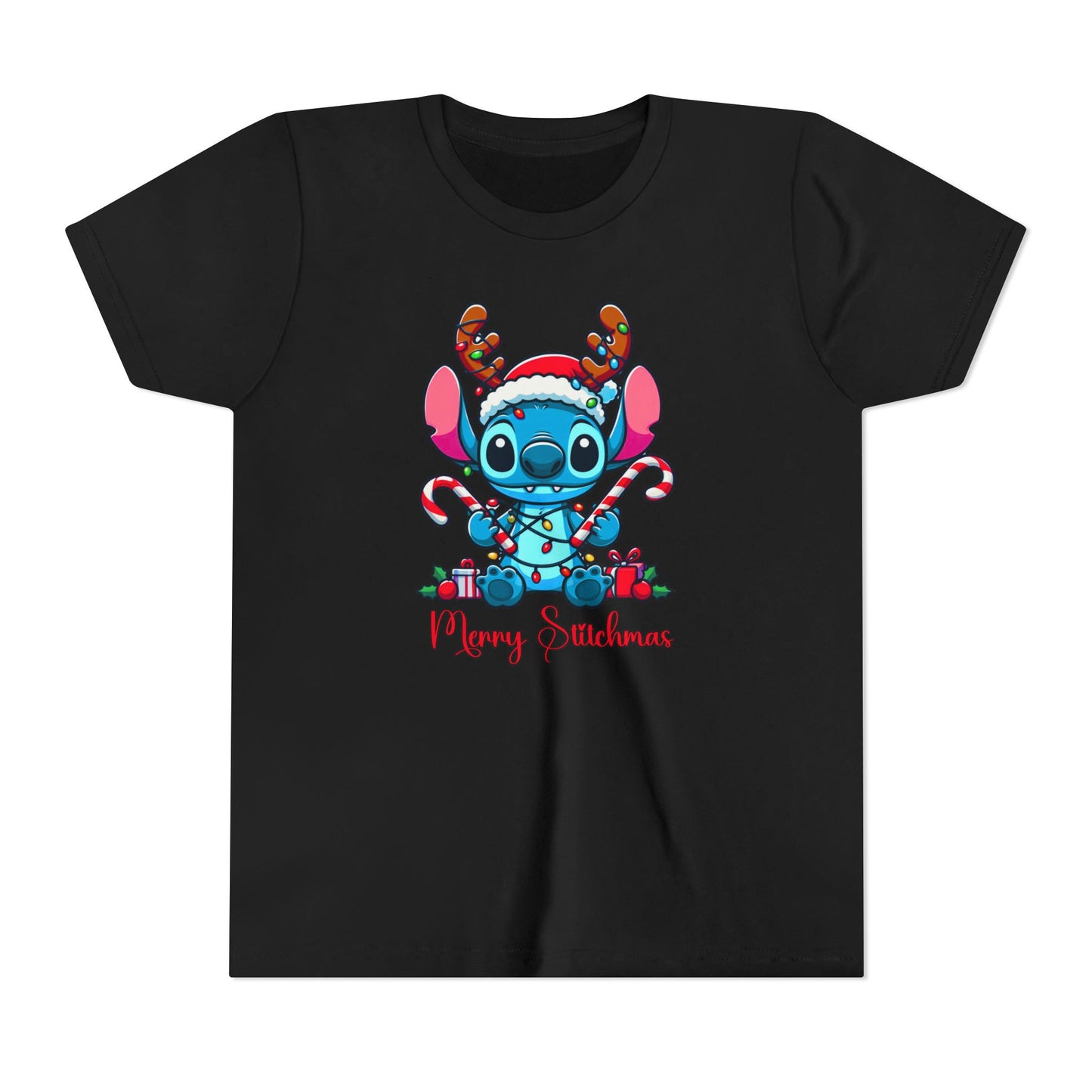 Merry Stitchmas Youth Short Sleeve Tee