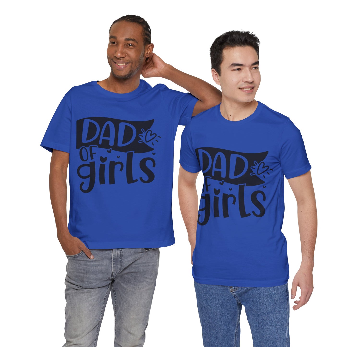 Dad of Girls Jersey Short Sleeve Tee