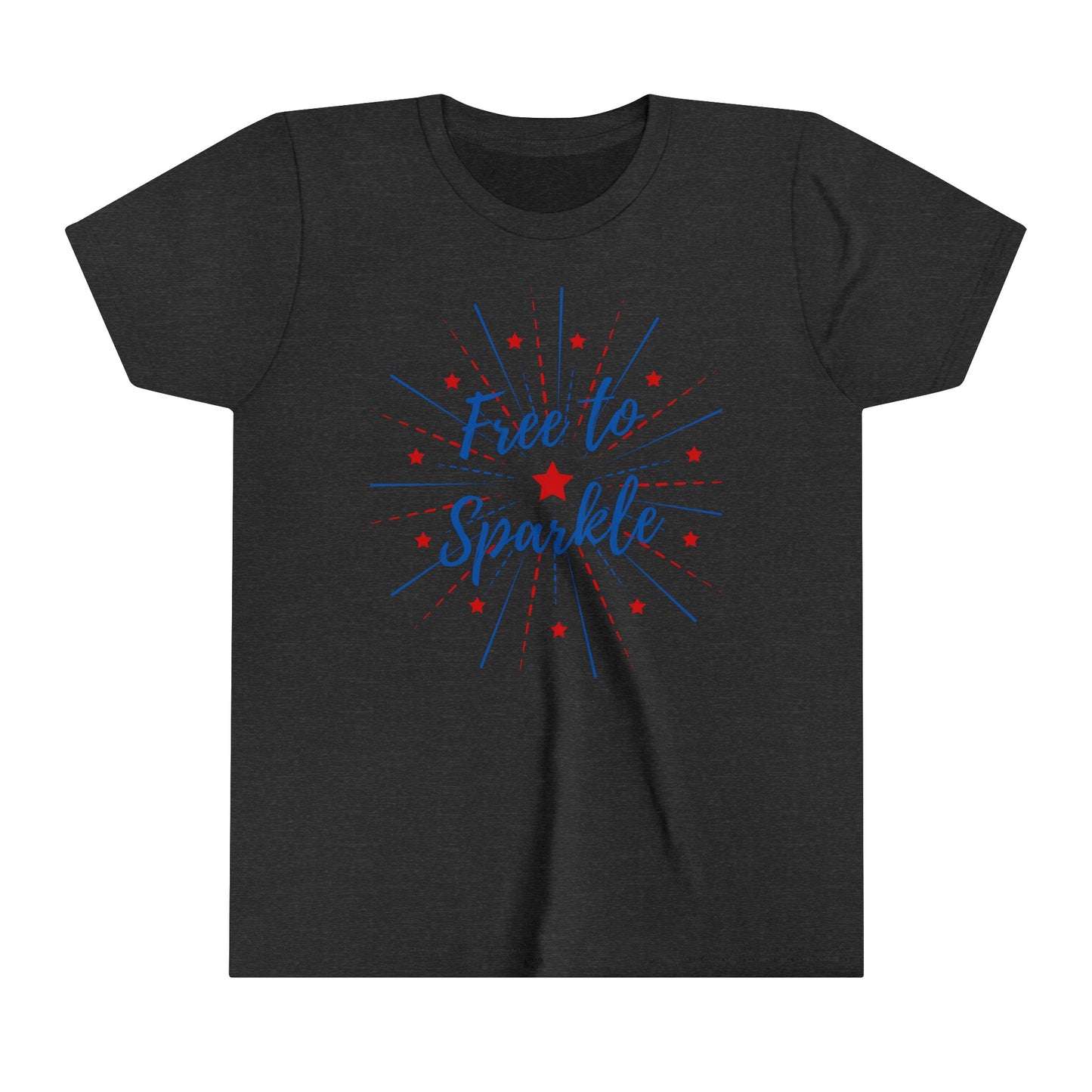 Free to Sparkle Youth Short Sleeve Tee