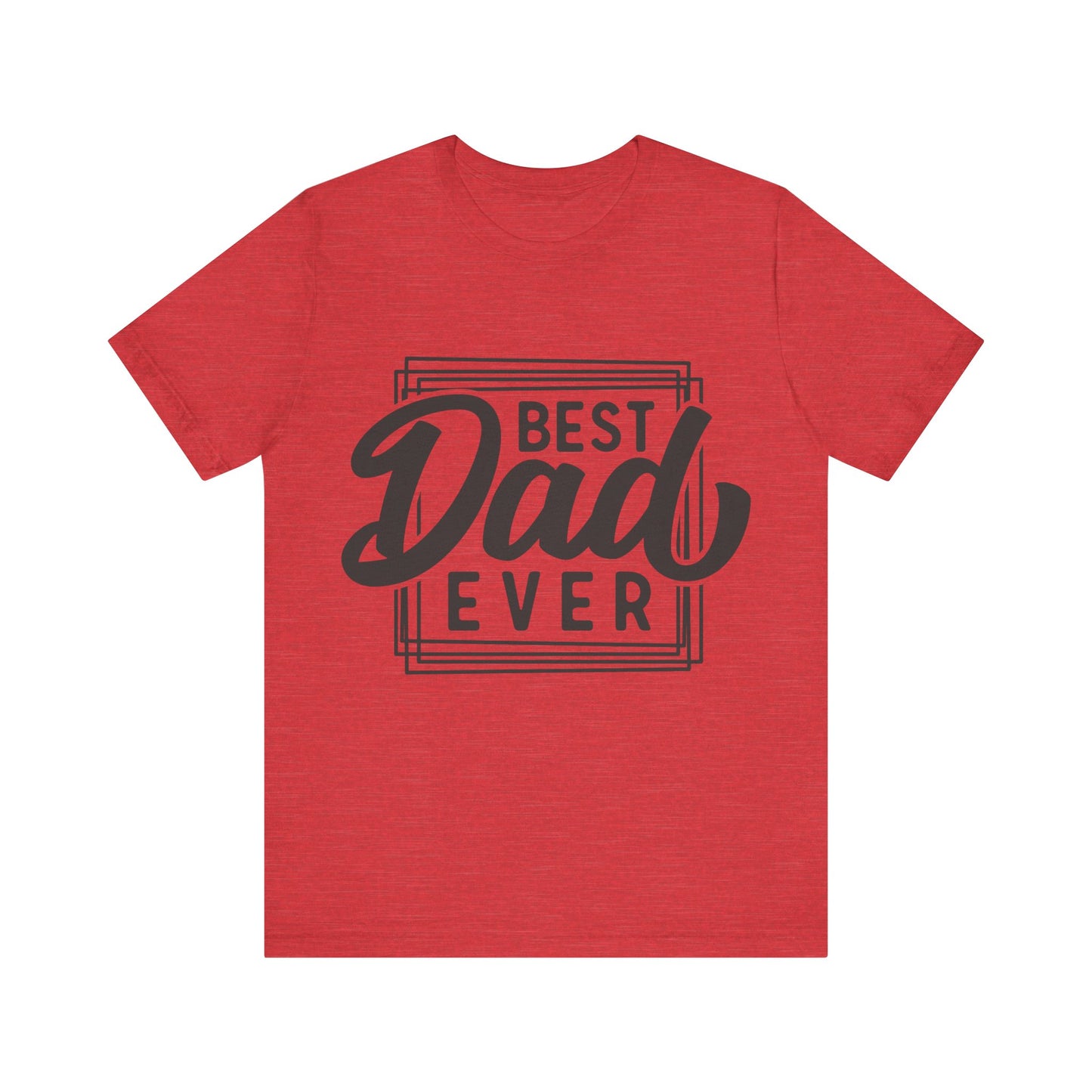 Best Dad Ever Jersey Short Sleeve Tee