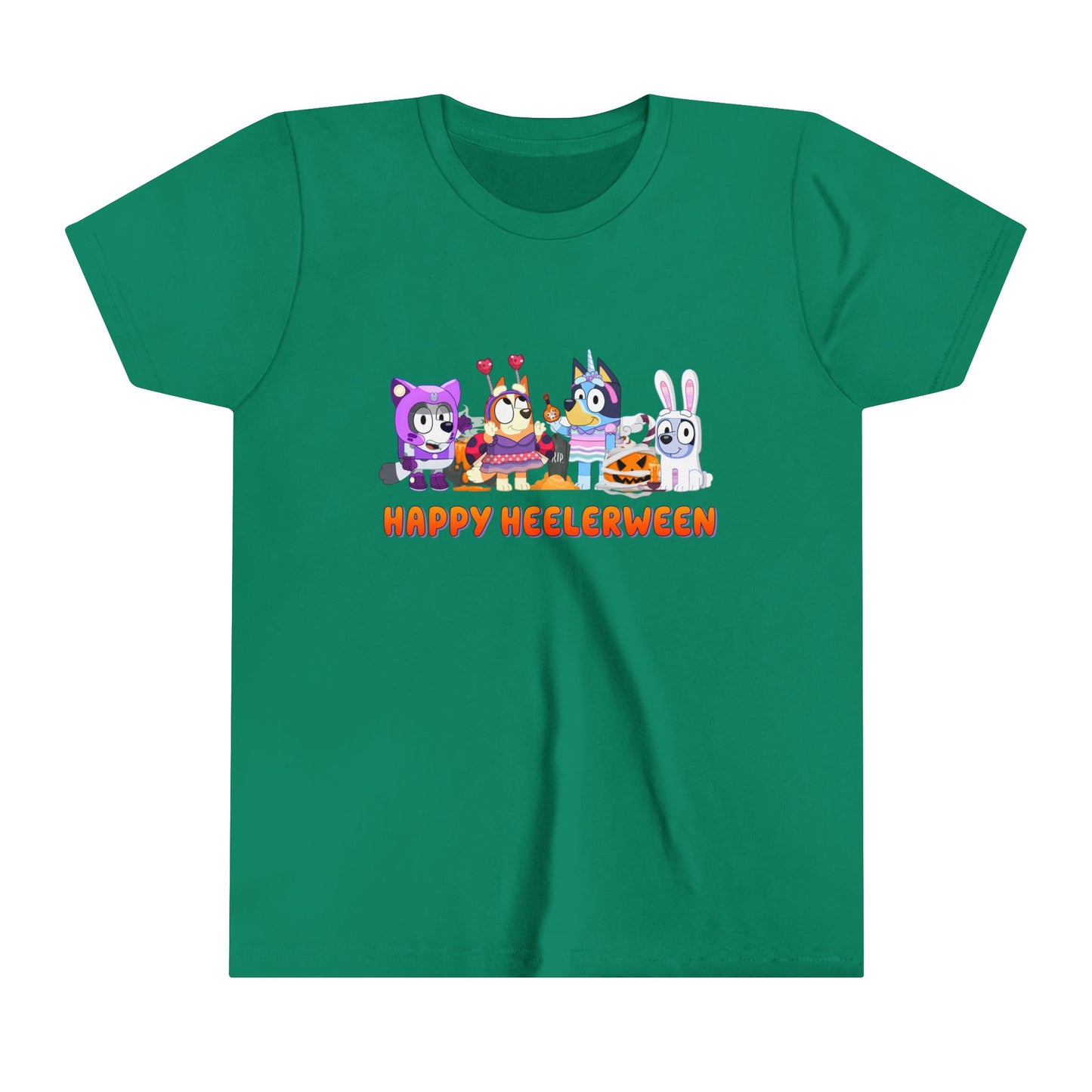 Happy Heelerween Youth Short Sleeve Tee