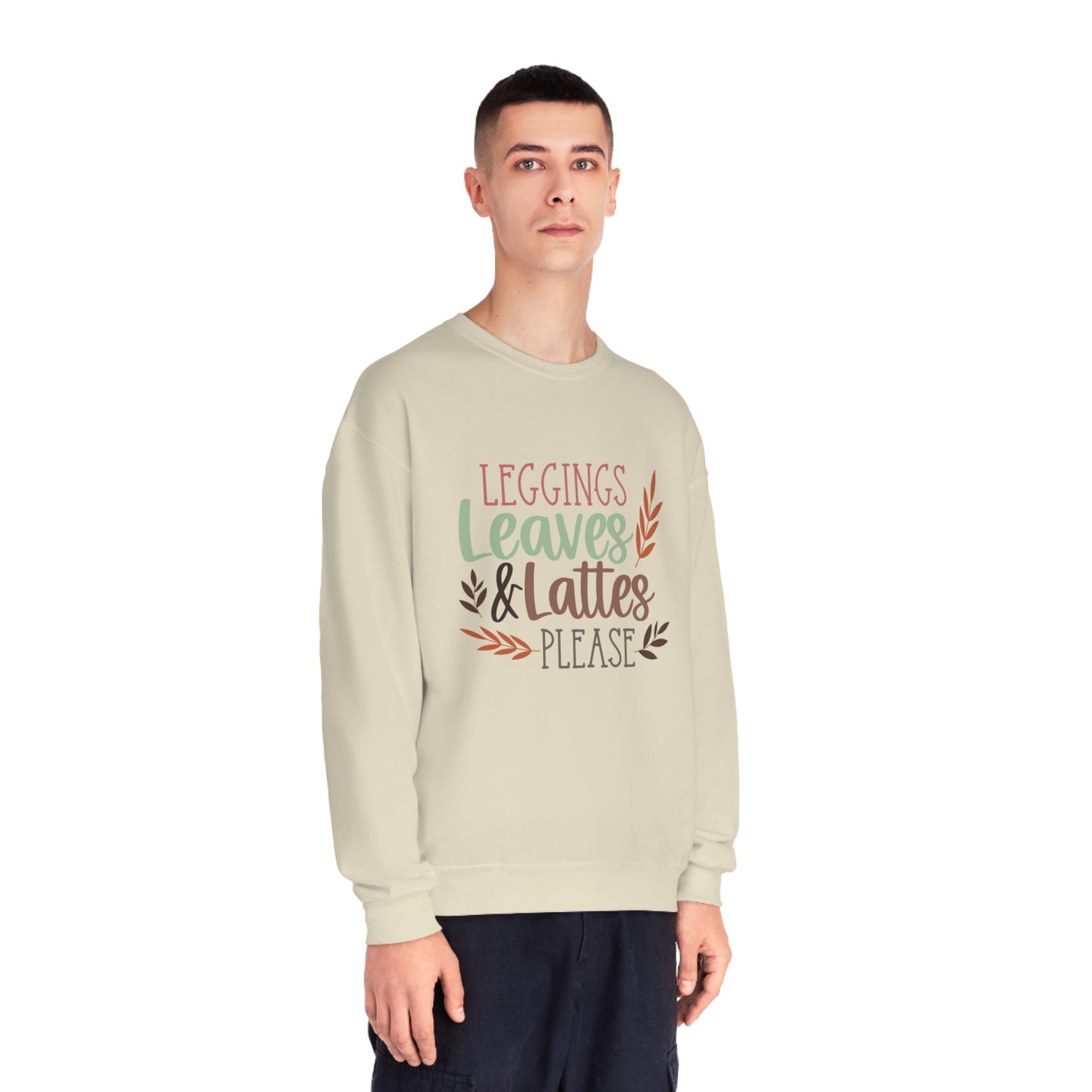 Leggings, Leaves & Lattes Please Crewneck Sweatshirt