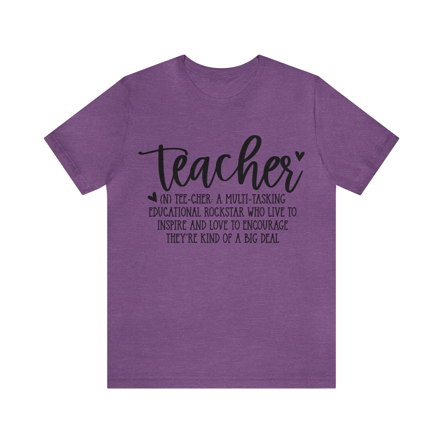 Teacher definition Short sleeve Tshirt