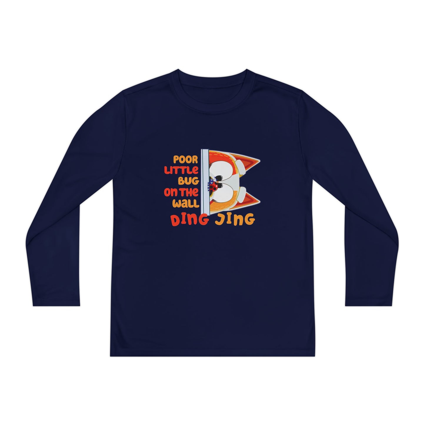 Poor Little Bug .... Youth Long Sleeve Competitor Tee