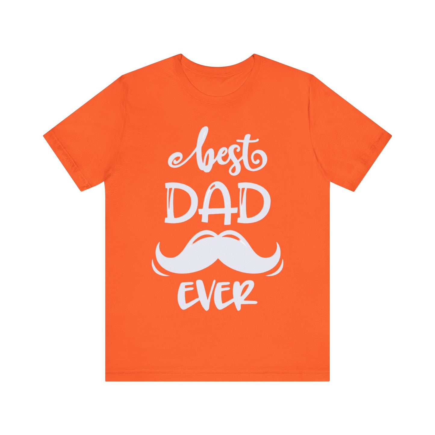 Best Dad Ever Jersey Short Sleeve Tee