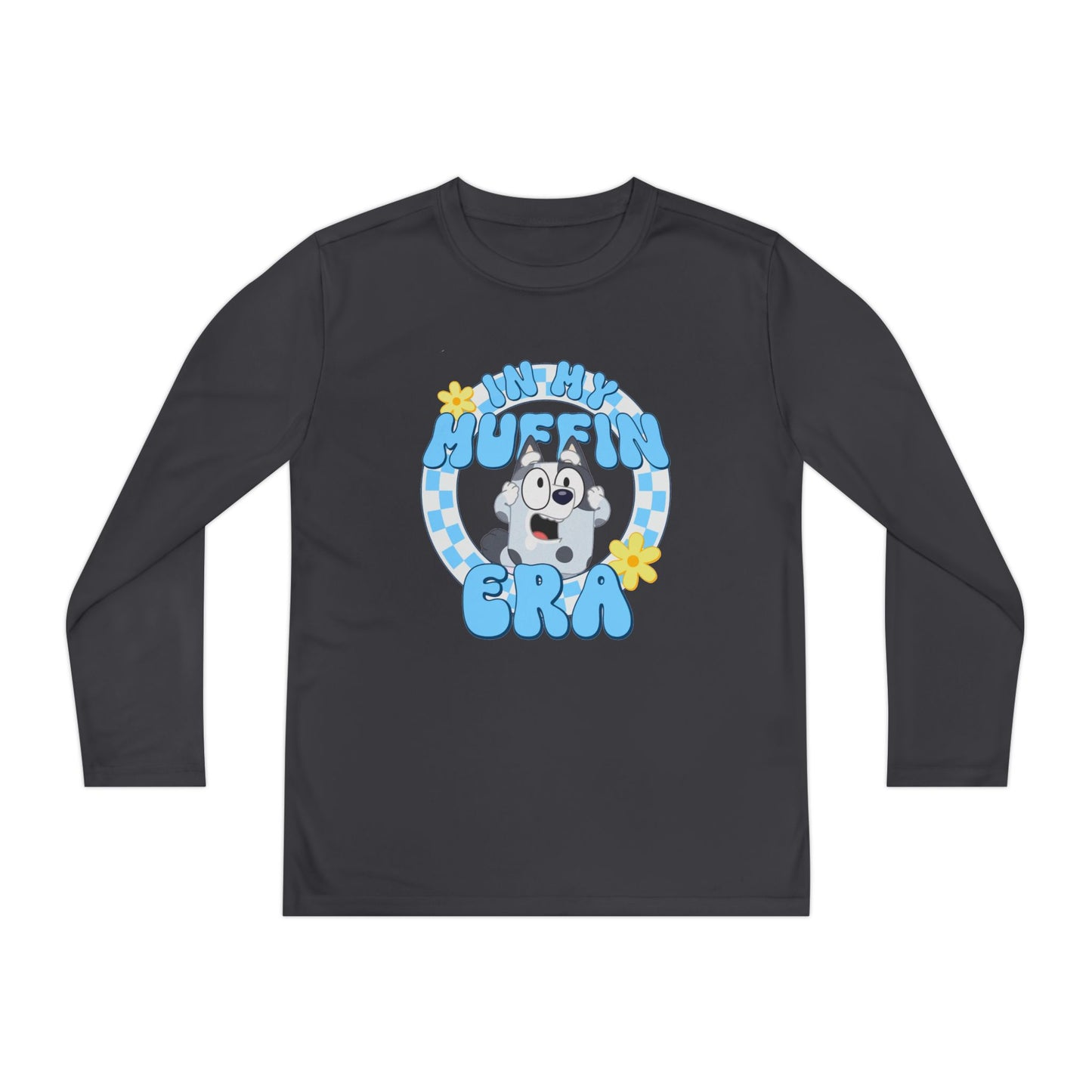 In my muffin era Youth Long Sleeve Competitor Tee