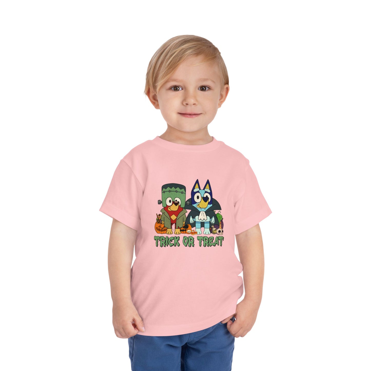 Trick or Treat Toddler Short Sleeve Tee