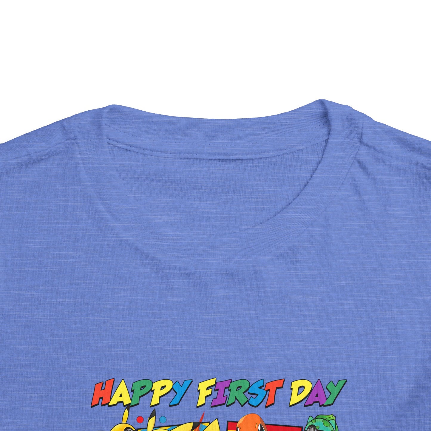 Happy First Day of School Toddler Short Sleeve Tee