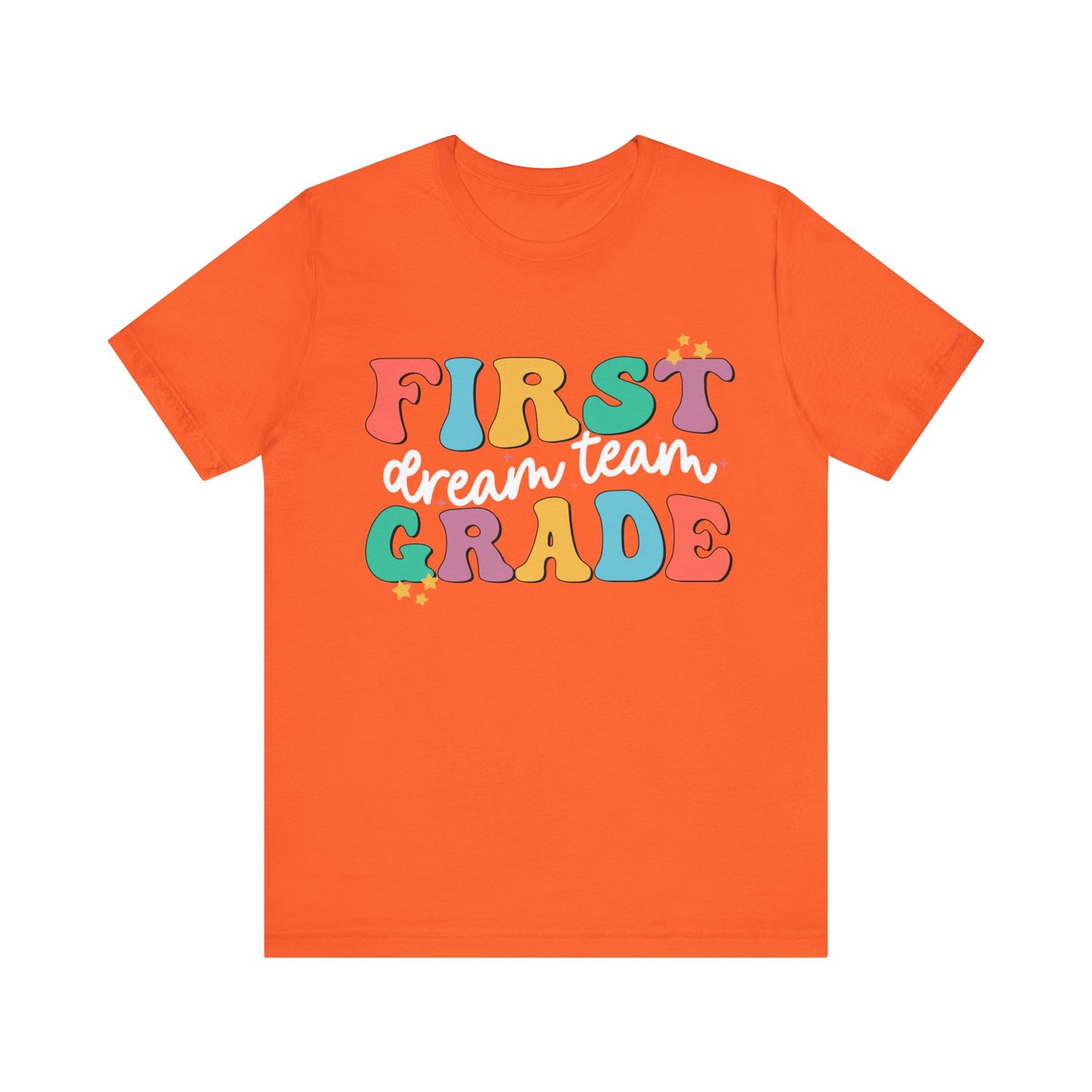First Grade Dream Team Jersey Short Sleeve Tee
