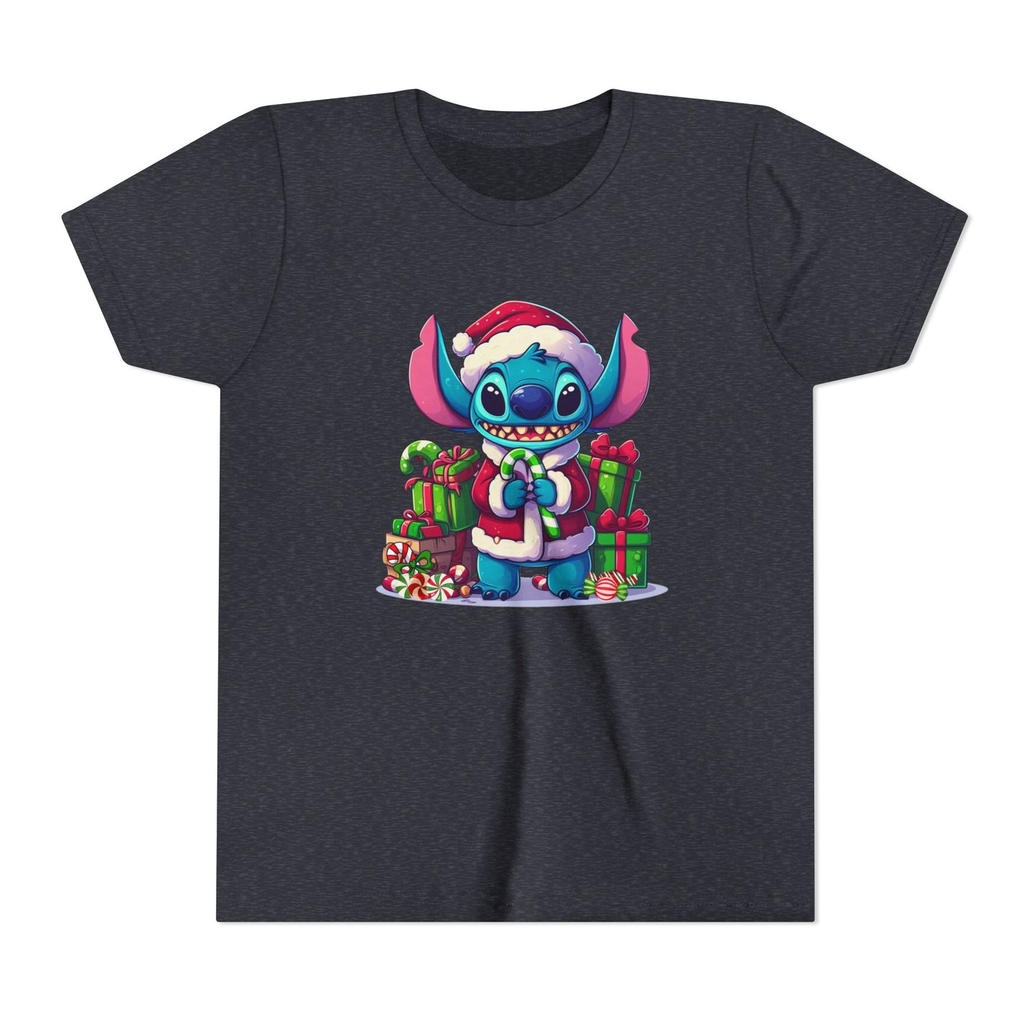 Christmas-Stitch Youth Short Sleeve Tee
