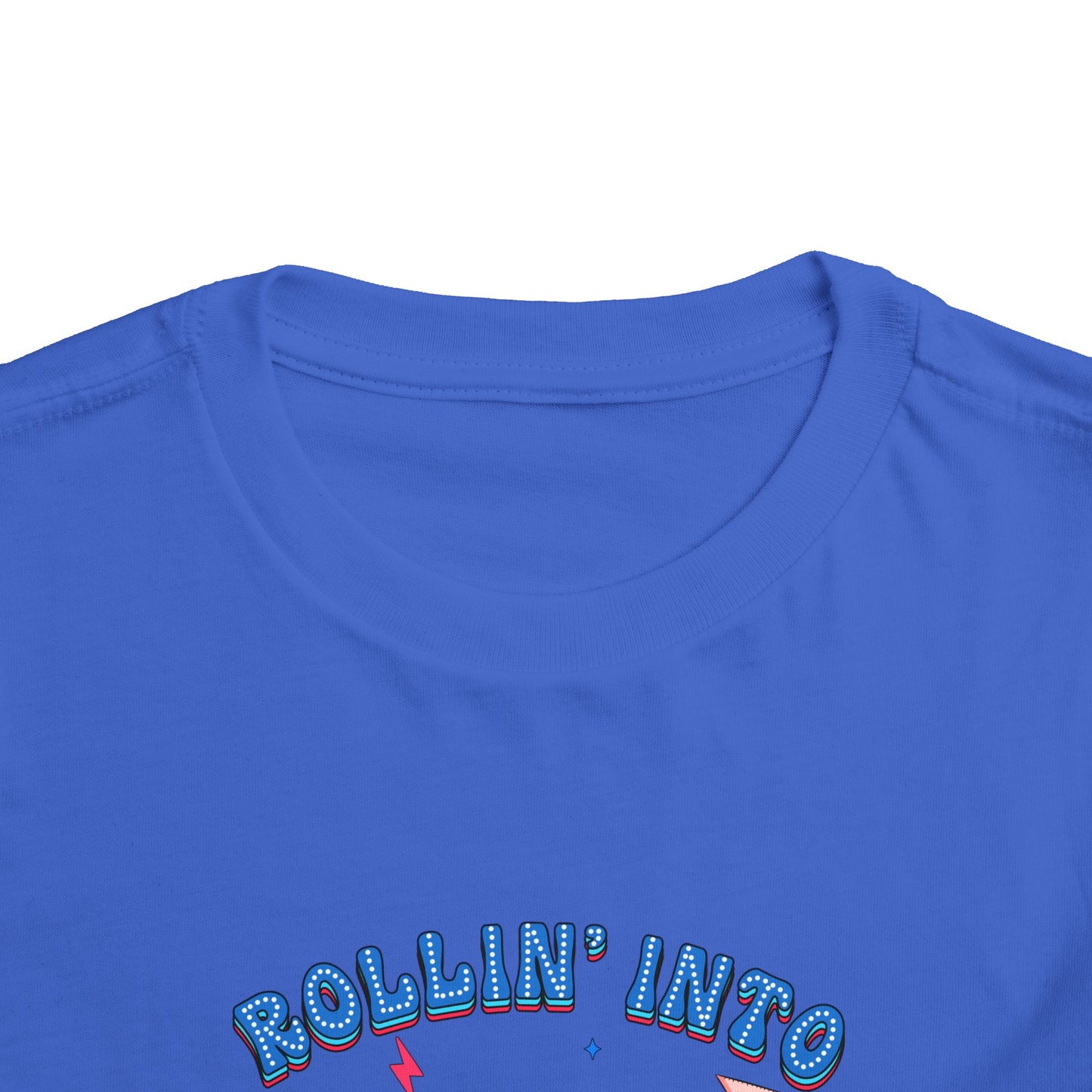 CAPTAIN AMERICA - Rollin' Into Pre-K Toddler Short Sleeve Tee